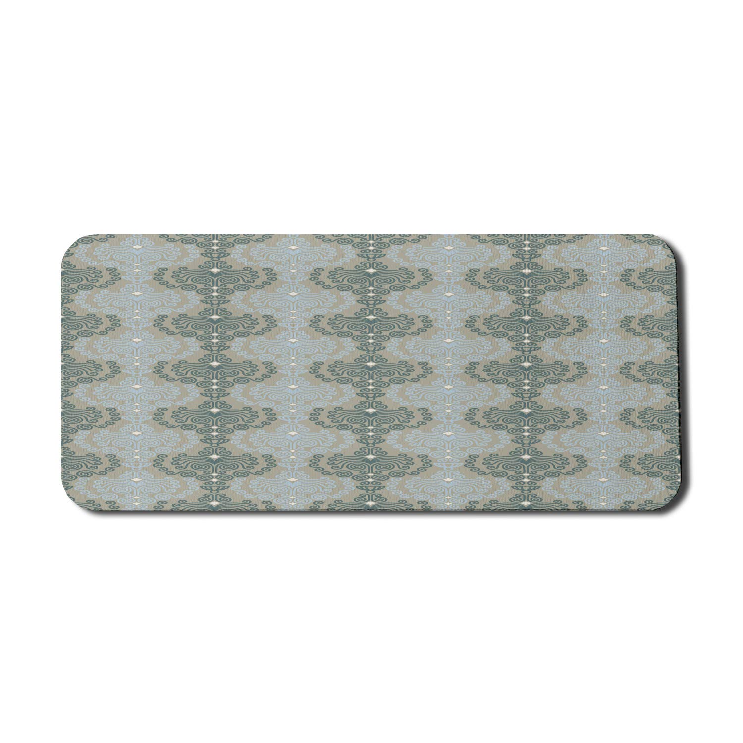 Ambesonne Floral Computer Mouse Pad - Large 35