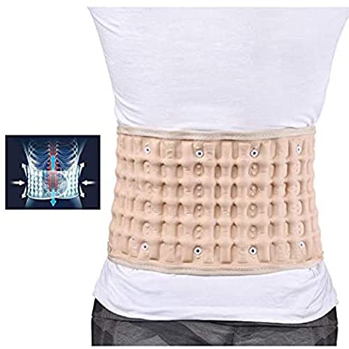 Physical Decompression Back Belt - Spinal Air Traction Belt for Lower Back Pain Relief, Lumbar Support & Posture Correction | Home & Office Use for Comfortable Sitting & Standing