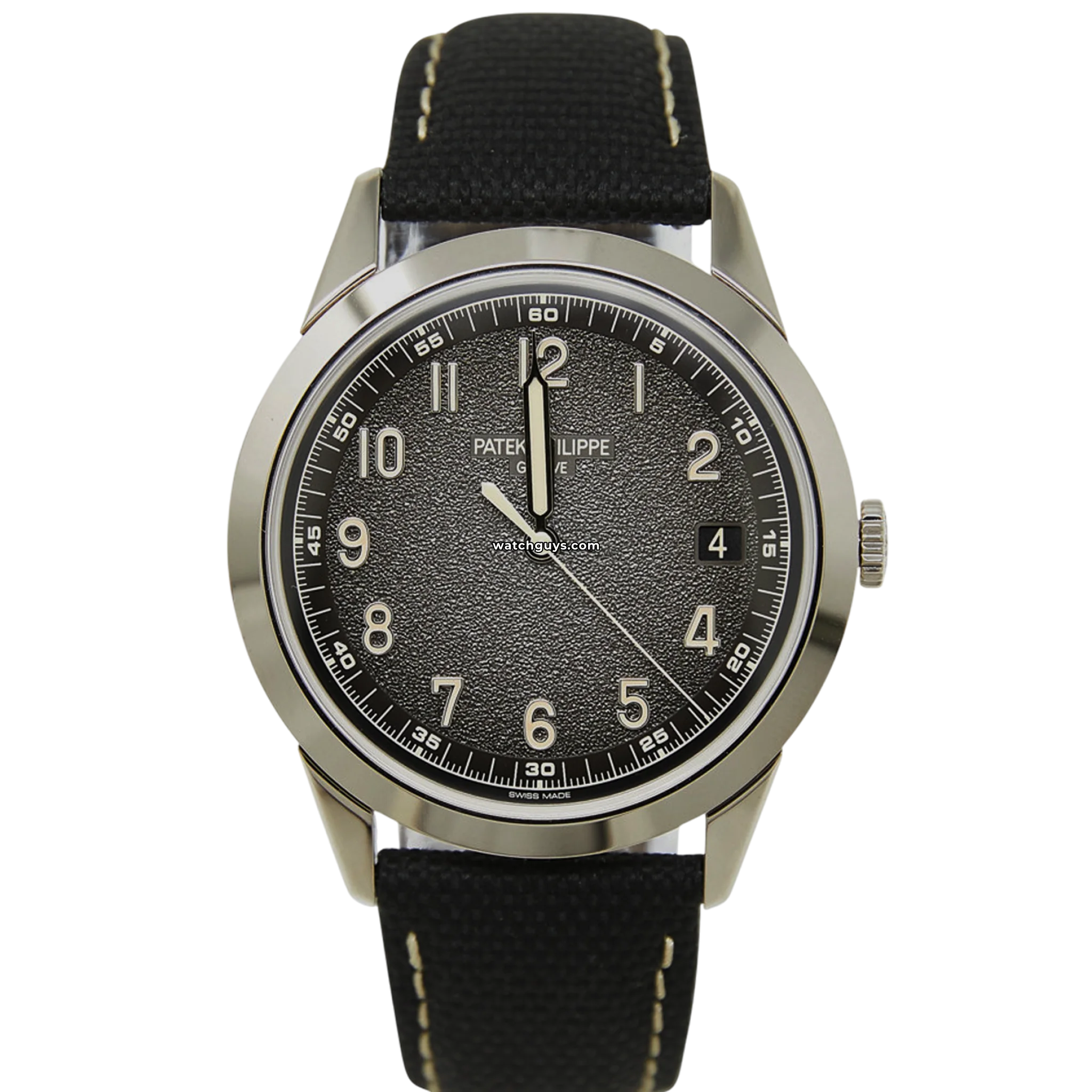 Patek Philippe Calatrava 5226G-001 Men's Luxury Watch - Charcoal Grey Dial, Automatic Movement - Perfect for Business Meetings & Formal Events