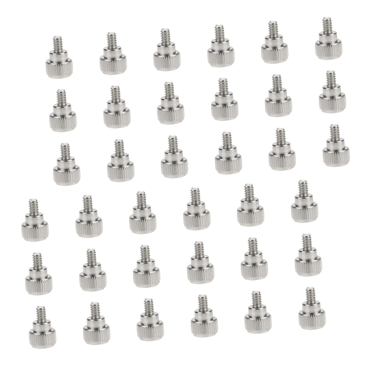 OSALADI 100pcs Computer Case Screws - Thumb Screws for PC Builds & Repairs - Black Oxidation Resistant - Perfect for DIY Computer Assembly, Case Modding & Hardware Maintenance
