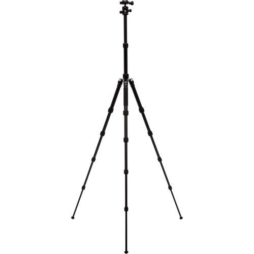 Benro Tripster Travel Tripod - Lightweight Aluminum Tripod for Photography & Travel (1 Series, Black) - Perfect for Outdoor Adventures, Hiking & Vlogging