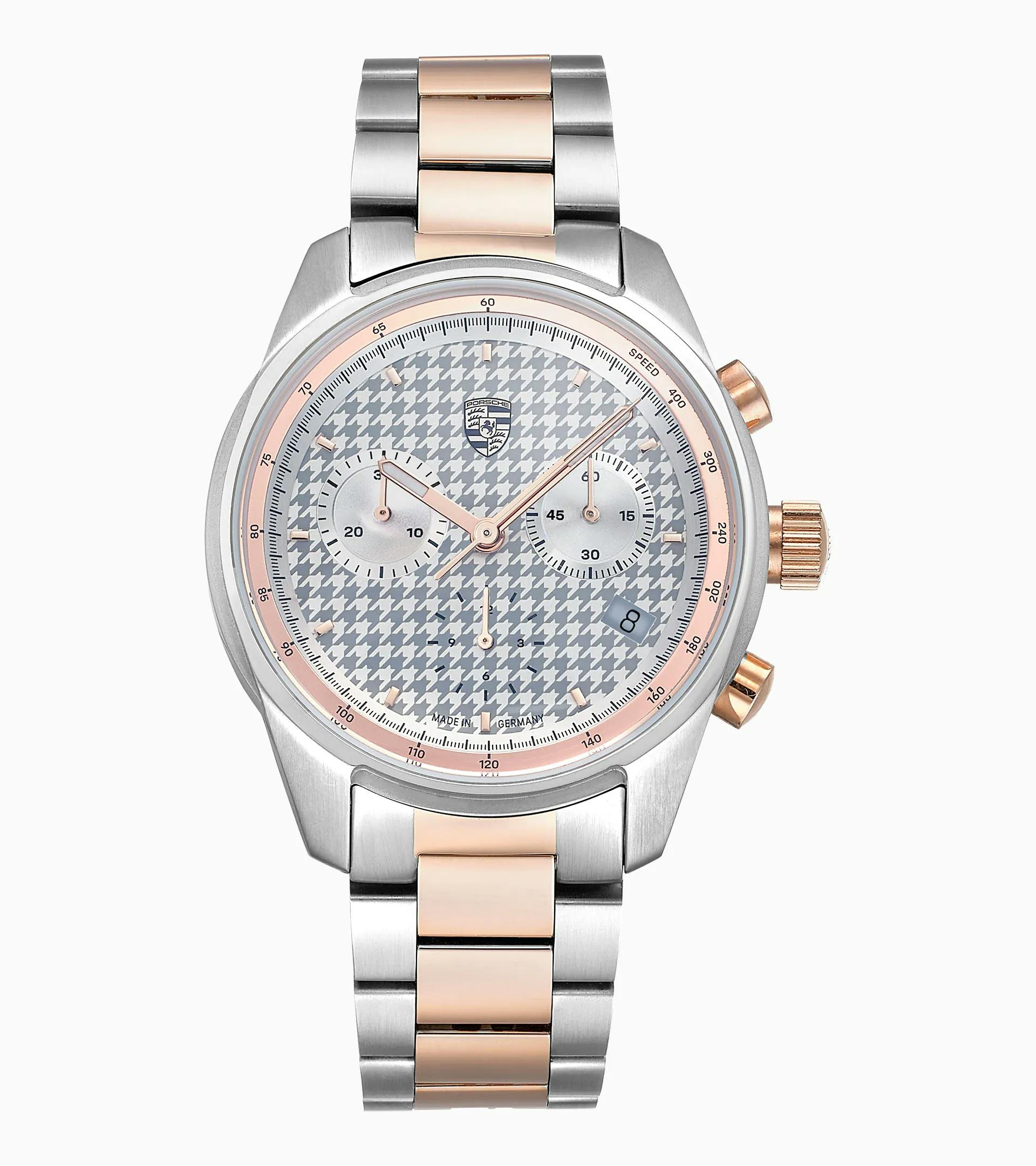 Porsche Women's Chronograph Watch - Stylish Pepita Design for Fashion & Luxury Lovers | Perfect for Daily Wear, Office & Special Occasions