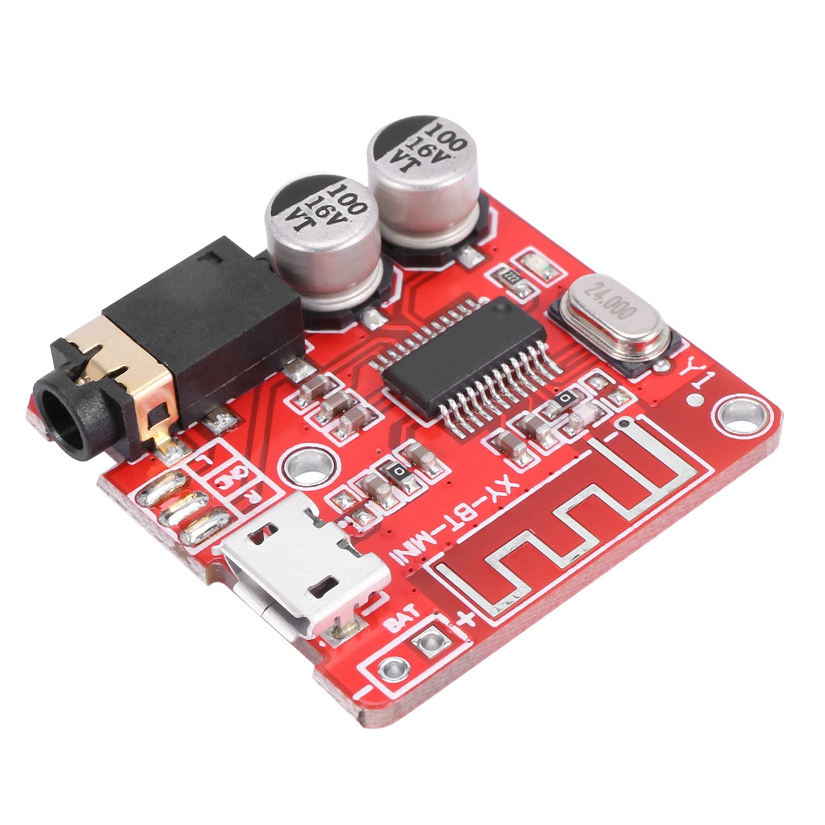 Jolsaawie MP3 Bluetooth 4.1 Decoder Board - Lossless Audio Amplifier Module for Car Speaker & Stereo Receiver - Upgrade Your Car Audio System for Crystal Clear Sound