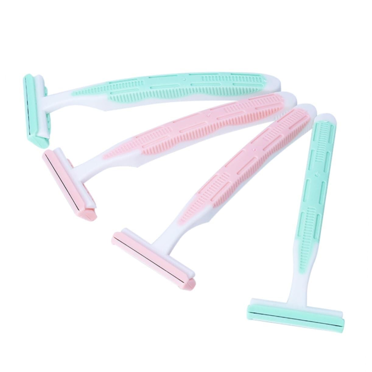 Women's Facial & Body Hair Removal Razor Set - 4pcs Armpit & Body Shaver for Smooth Skin | Perfect for Travel, Gym & Daily Grooming