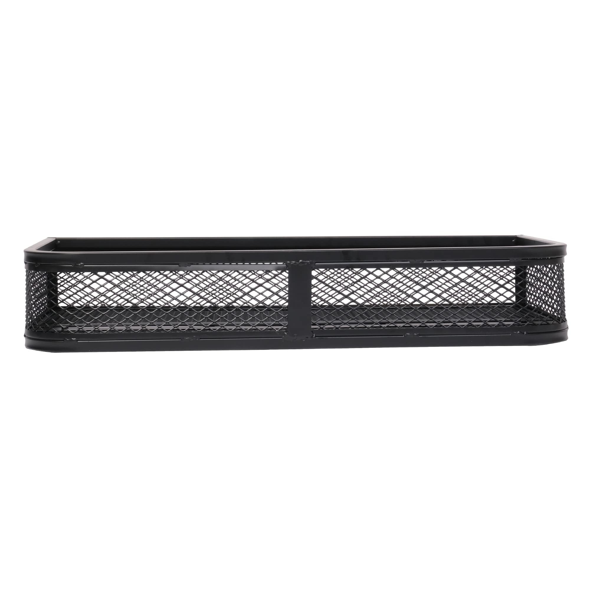 Heavy-Duty Steel ATV Front Basket Rack - 36
