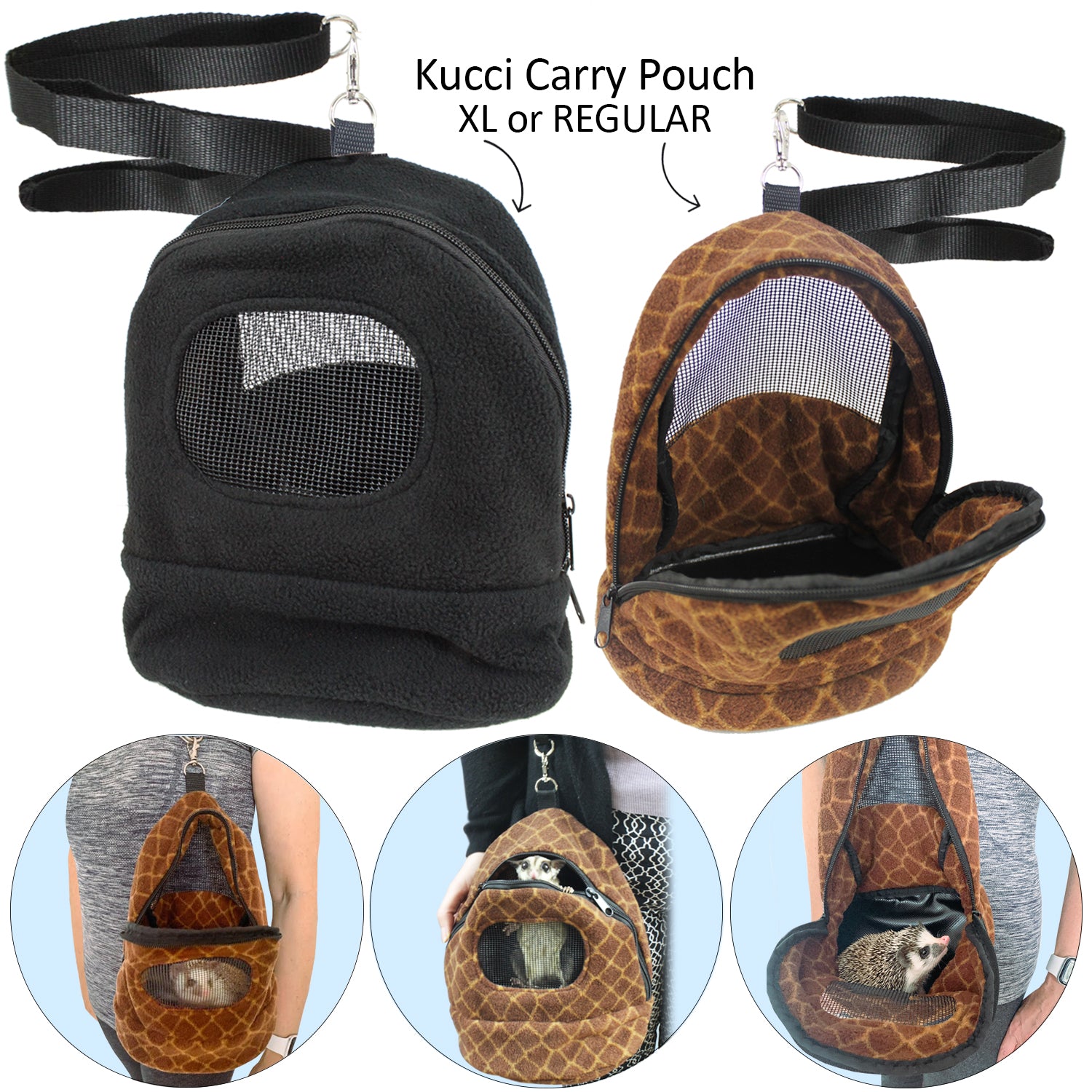 Kucci Carry Pouch - Premium Travel Organizer for Cosmetics, Jewelry & Essentials | Perfect for Travel, Gym & Daily Use