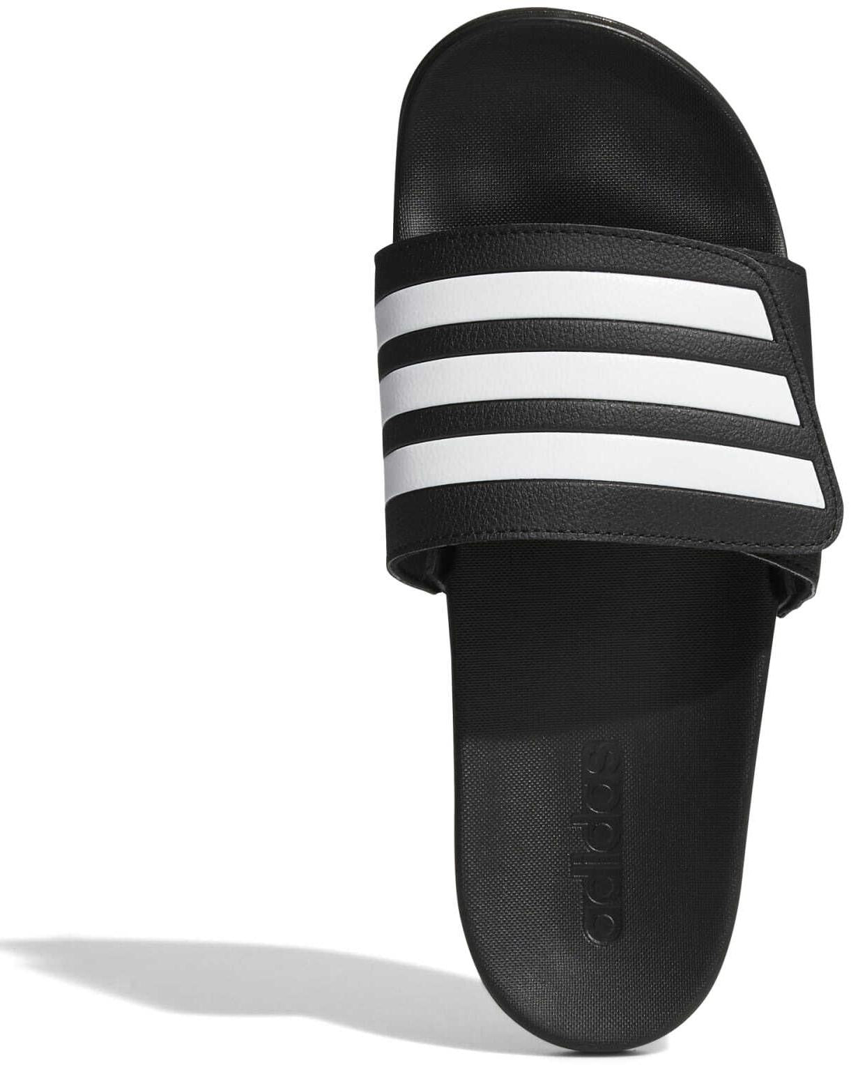 Adilette Comfort Adjustable Men's Slides - Premium Adjustable Sandals for Men with Arch Support - Perfect for Pool, Beach, Gym & Casual Wear