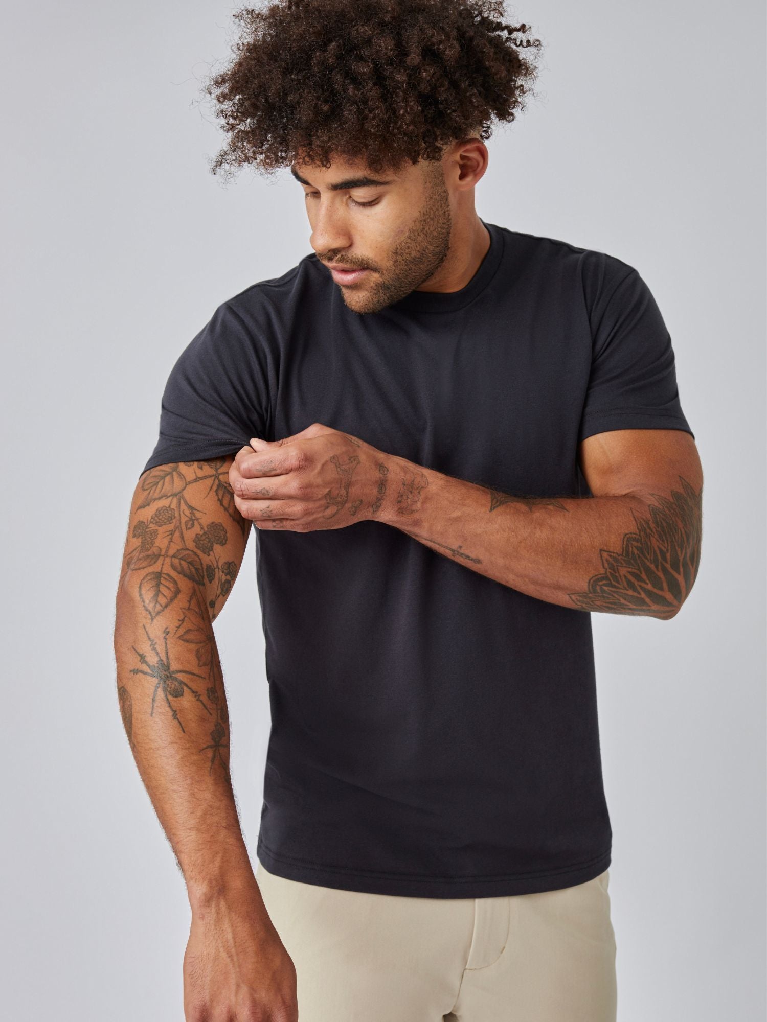Anchor Crew Neck T-Shirt for Men - Classic Cotton Tee for Casual Wear & Everyday Outfits | Final Sale