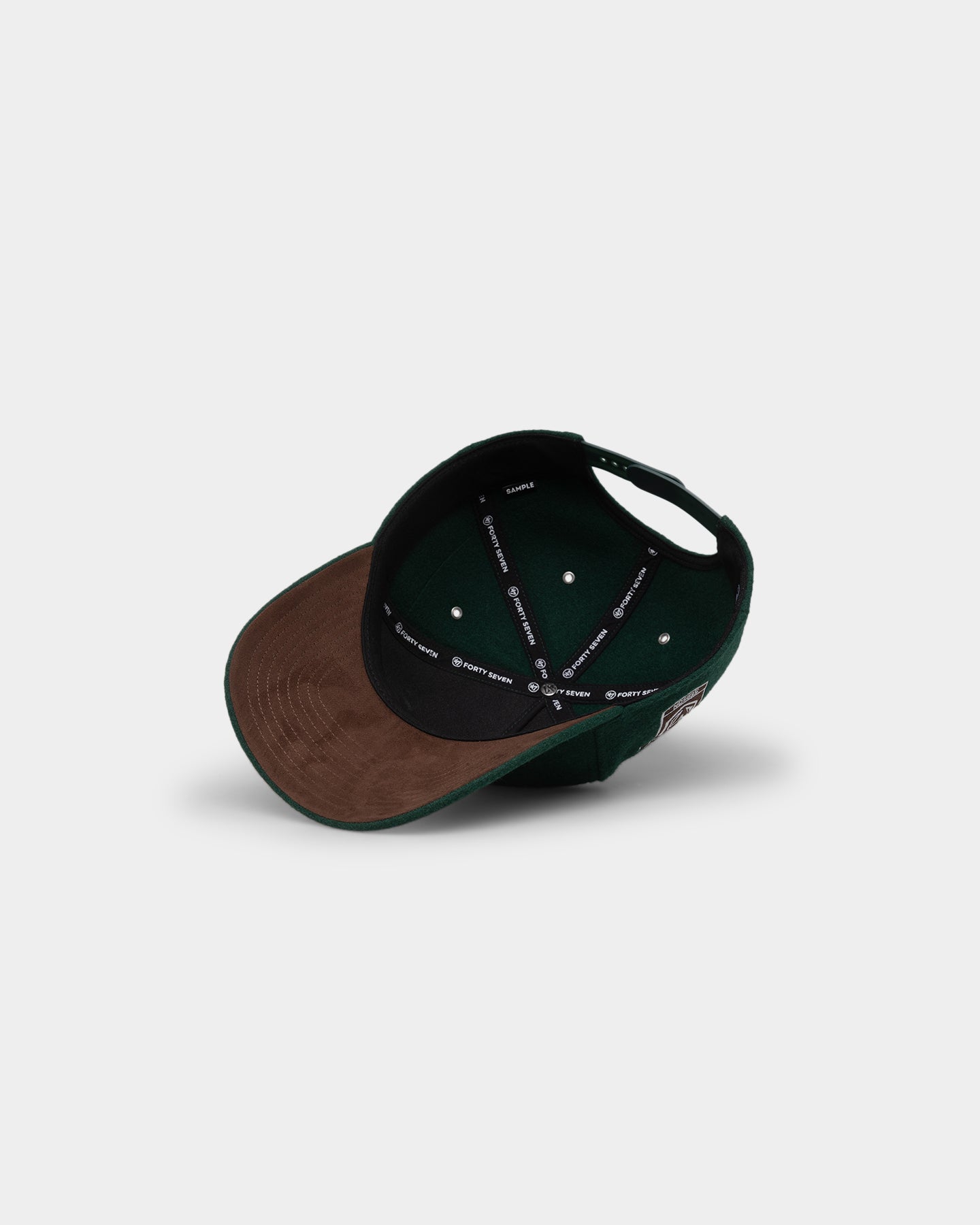 47 Brand Vegas Golden Knights Cliffside Offside DT Snapback Cap - Dark Green Adjustable Hat for Men & Women - Perfect for Sports Fans, Casual Wear & Outdoor Activities