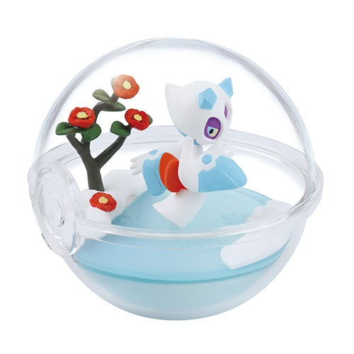 Pokemon Terrarium Collection - Four Seasons Miniature Collectible Toy for Home Decor, Gift & Display | Perfect for Anime Fans, Pokemon Lovers & Collectors