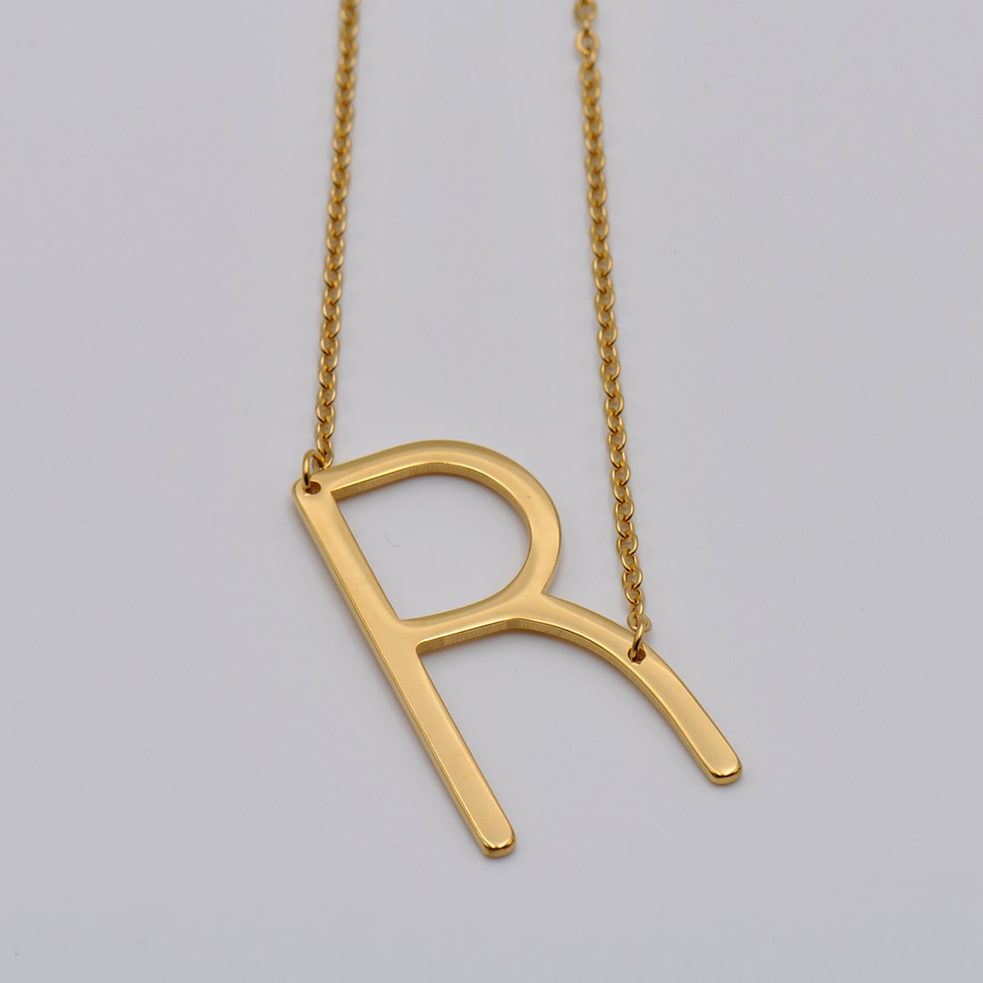 Personalized Initial Necklace - A to Z Alphabet Letter Charm Necklace for Women, Custom Name Jewelry Gift for Her | Perfect for Birthdays, Anniversaries, and Everyday Wear
