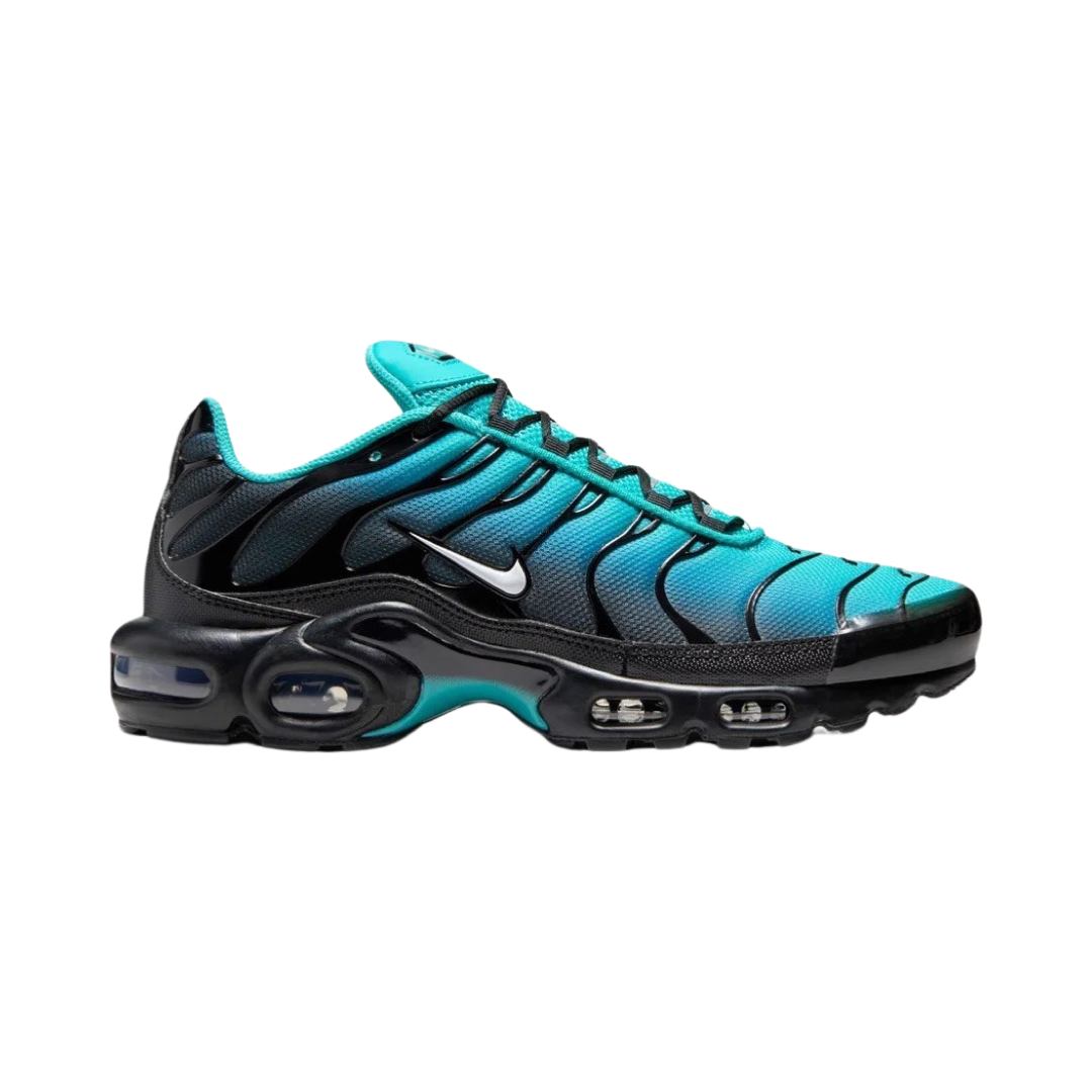 Nike Air Max Plus TN Men's Running Shoes - Caribbean Summit White Black Blue | Comfortable Cushioning for Gym, Jogging & Casual Wear