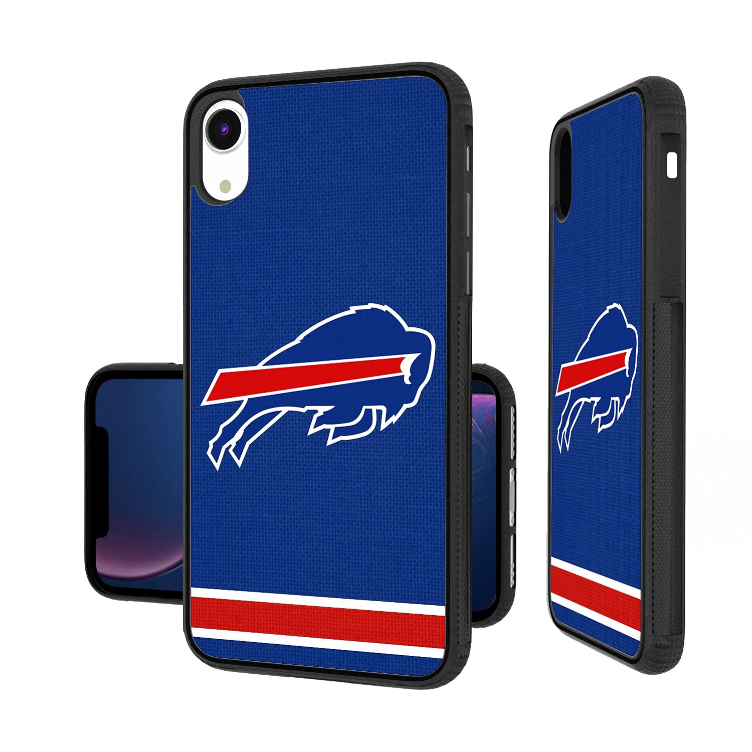 NFL iPhone Bumper Case - Strategic Printing Team Logo Design - Durable Shockproof Protection for iPhone 14/13/12/11 Pro Max - Perfect for Game Day & Fan Gifts