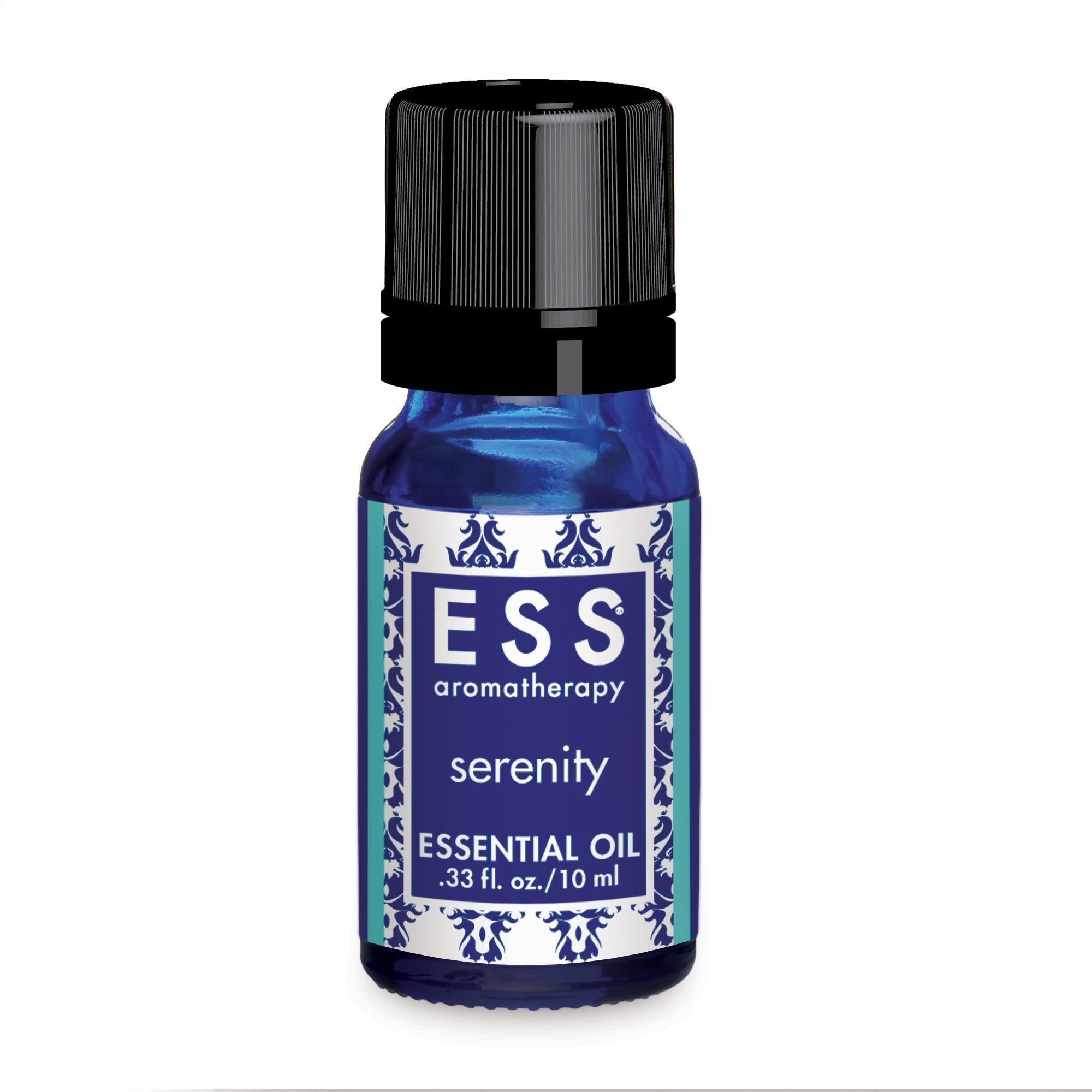 ESS Serenity Essential Oil Blend - 10ml Pure Aromatherapy Oil for Relaxation, Stress Relief & Sleep - Perfect for Diffusers, Massage & Home Spa