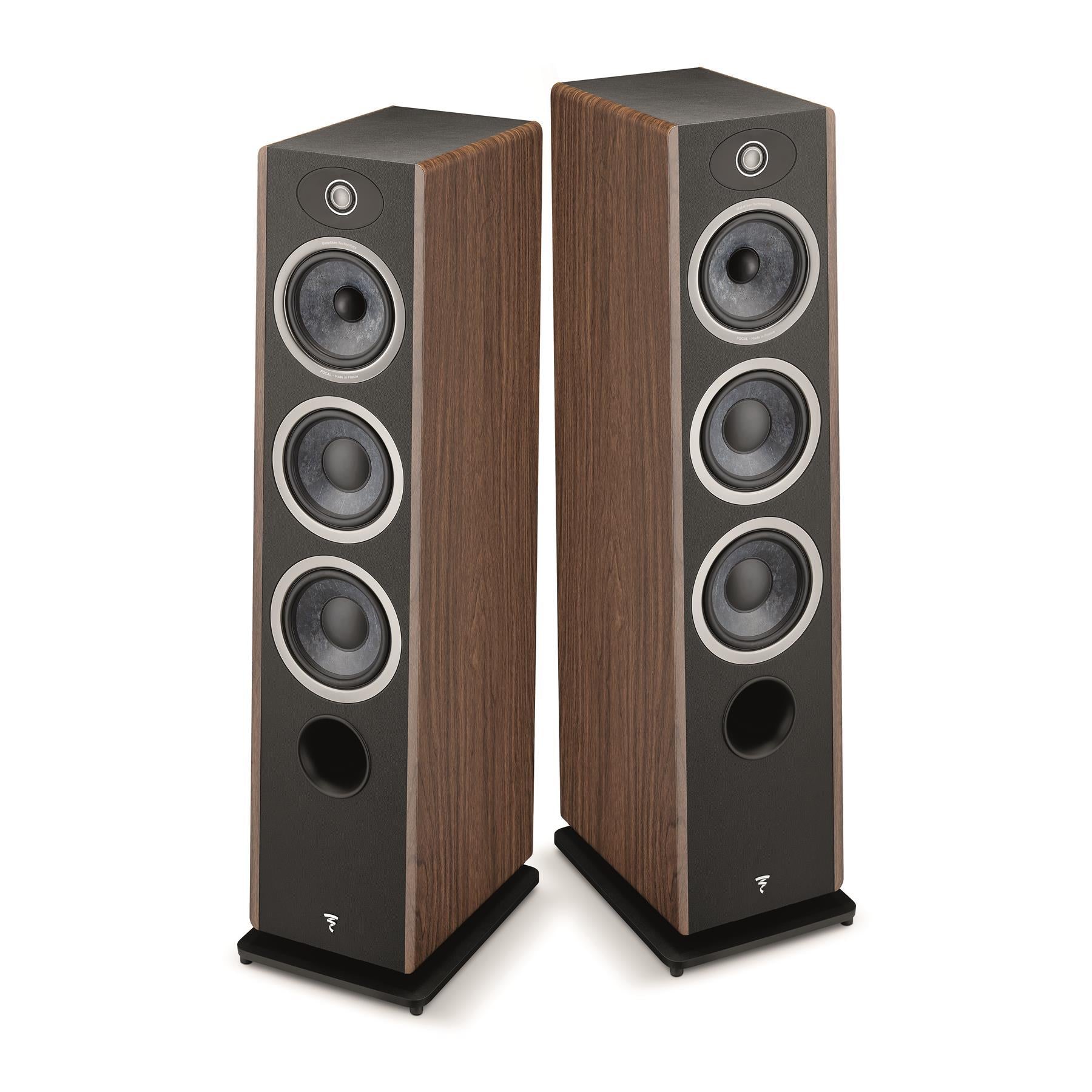 Focal Vestia N2 3-Way Floorstanding Speaker - High-Fidelity Home Audio System for Living Room, Home Theater & Music Listening