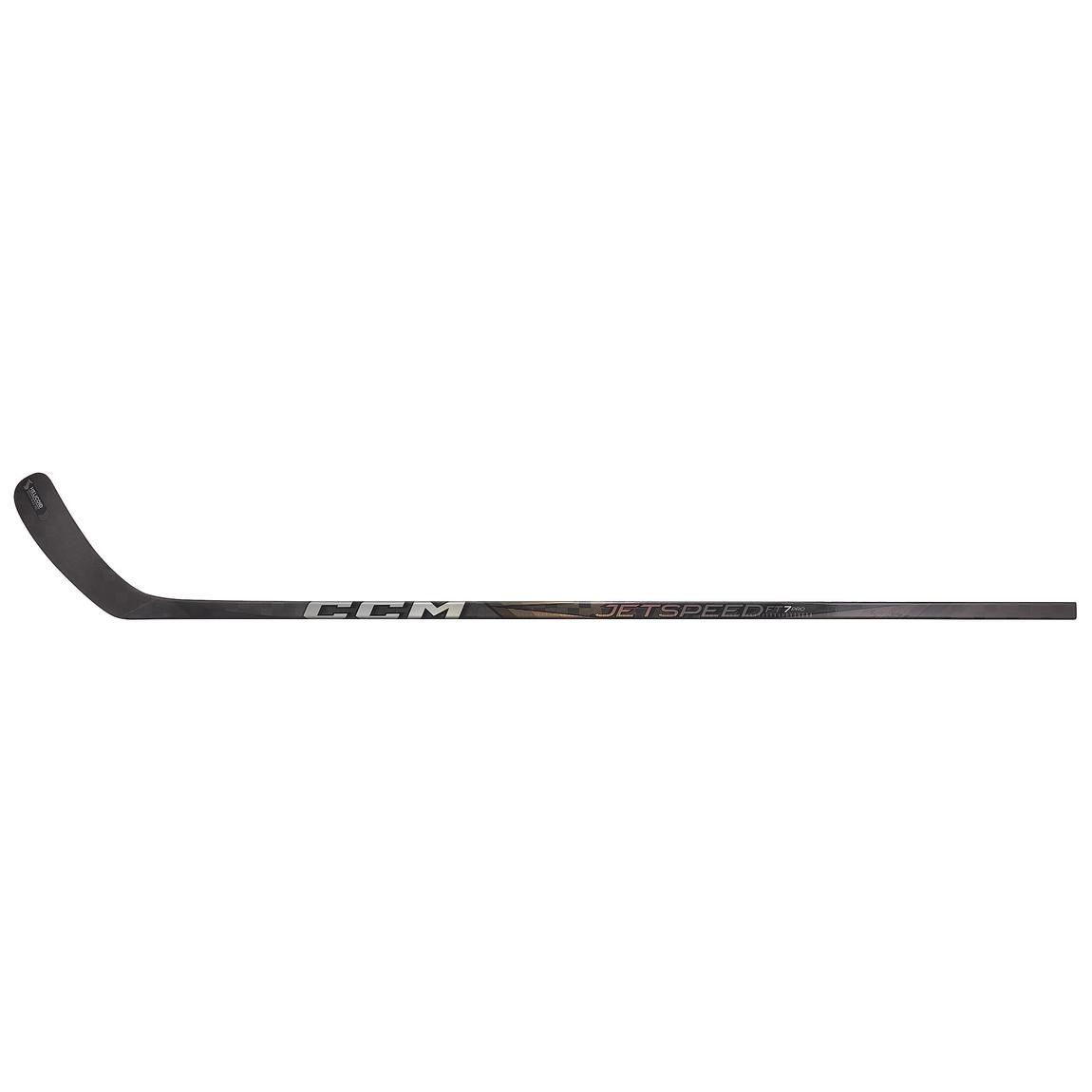 CCM Jetspeed FT7 Pro Custom Chrome Junior Hockey Stick - Lightweight & Durable for Youth Ice Hockey Training & Games