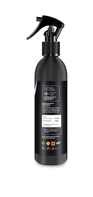 Blue Raptor No Entry Rat Repellent Spray for Cars - Highly Effective, Odor-Free Rodent Deterrent (2-Pack, 200ml) | Protect Vehicle Wiring & Interior from Rodent Damage | Ideal for Garage Parking, RV Storage & Long-Term Vehicle Protection
