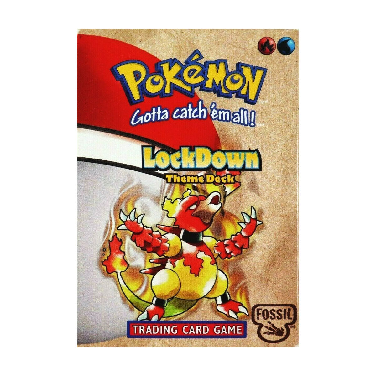 1999 Pokemon LockDown Theme Deck - Vintage Trading Card Game Deck for Collectors & Players | Perfect for Battles, Tournaments & Nostalgic Gaming