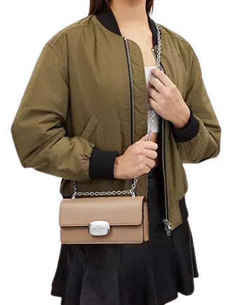 Coach Eliza Flap Crossbody Bag for Women - Stylish Leather Shoulder Purse with Adjustable Strap | Perfect for Work, Travel & Everyday Use