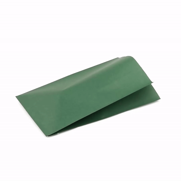 Eco-Friendly Forest Green Paper French Fry Bags | 5