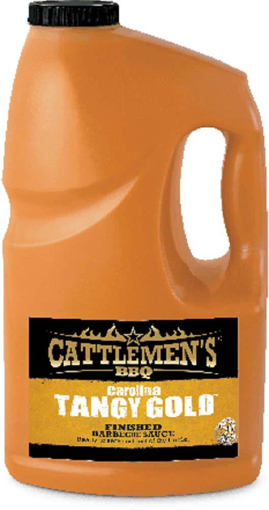 Carolina Tangy Gold Barbecue Sauce - 4 Pack | Authentic Cattlemen's BBQ Sauce for Pulled Pork, Ribs & Grilling | Sweet & Tangy Flavor for Summer Cookouts, Tailgating & Family BBQs