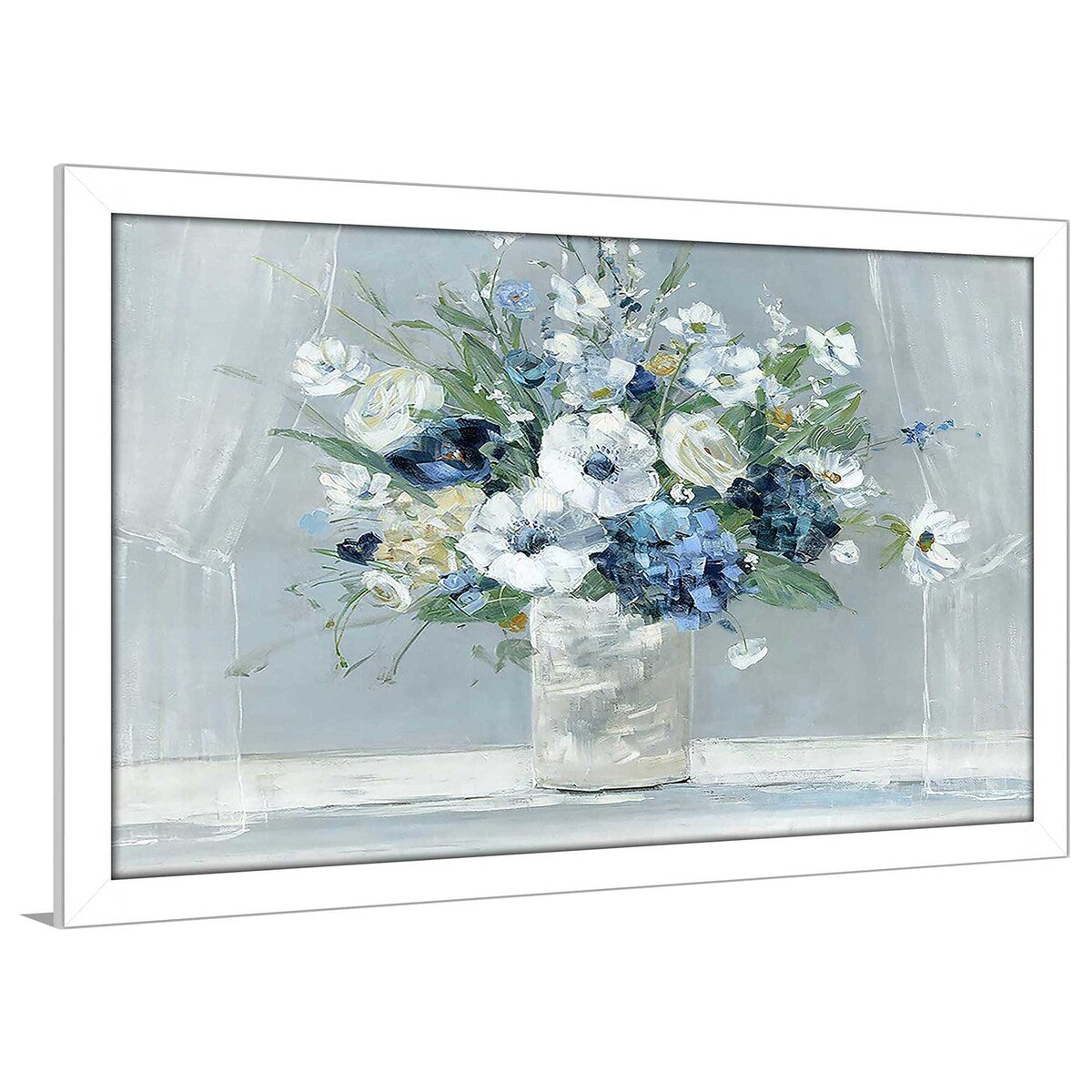 Be Happy Inspirational Blue Print Acrylic Wall Art - Perfect for Home, Office & Gift Decor