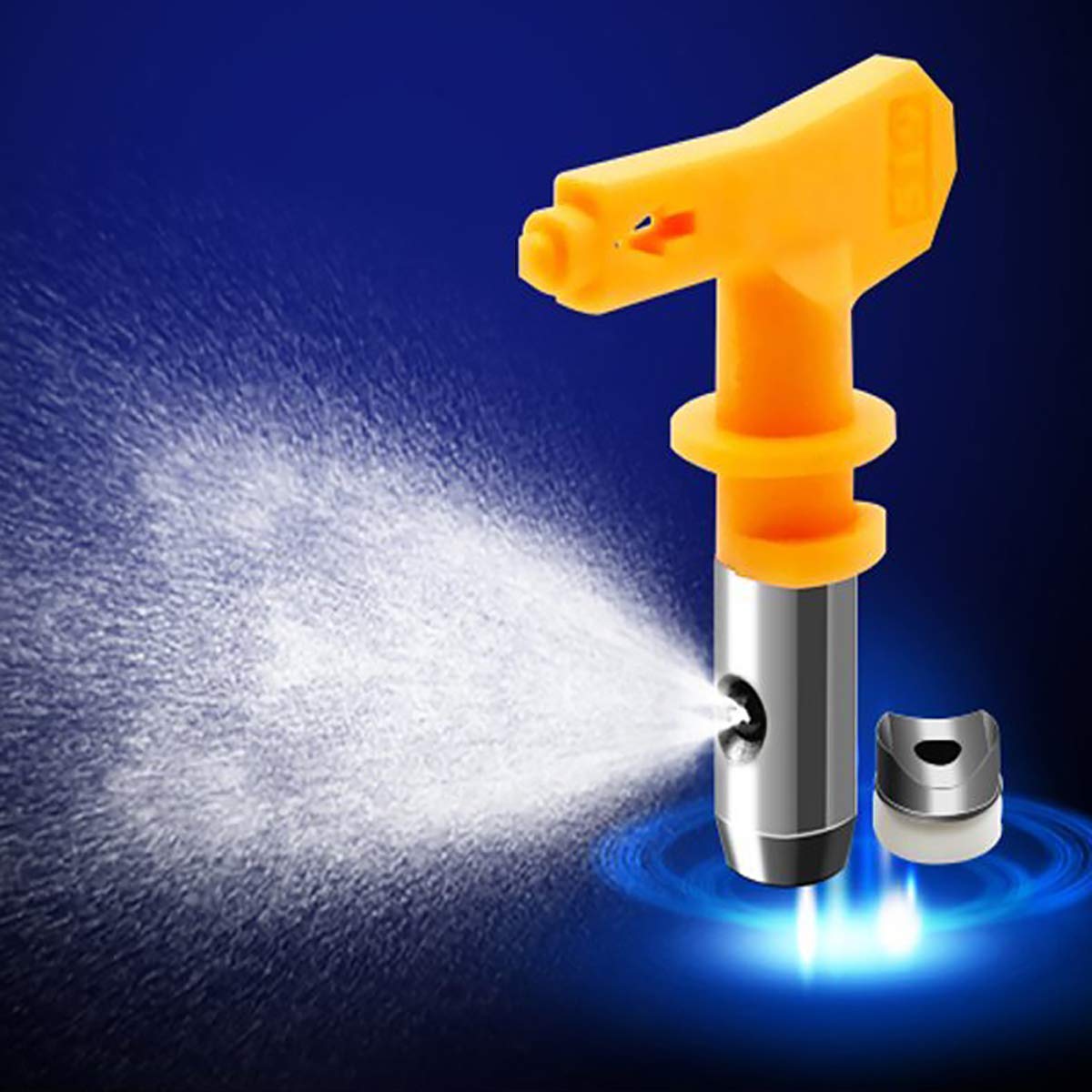 High-Quality Airless Sprayer Tip & Paint Spray Gun Parts - 411 Replacement Nozzle for Airless Paint Spraying Machines | Perfect for Professional Painting, DIY Home Projects & Industrial Coatings