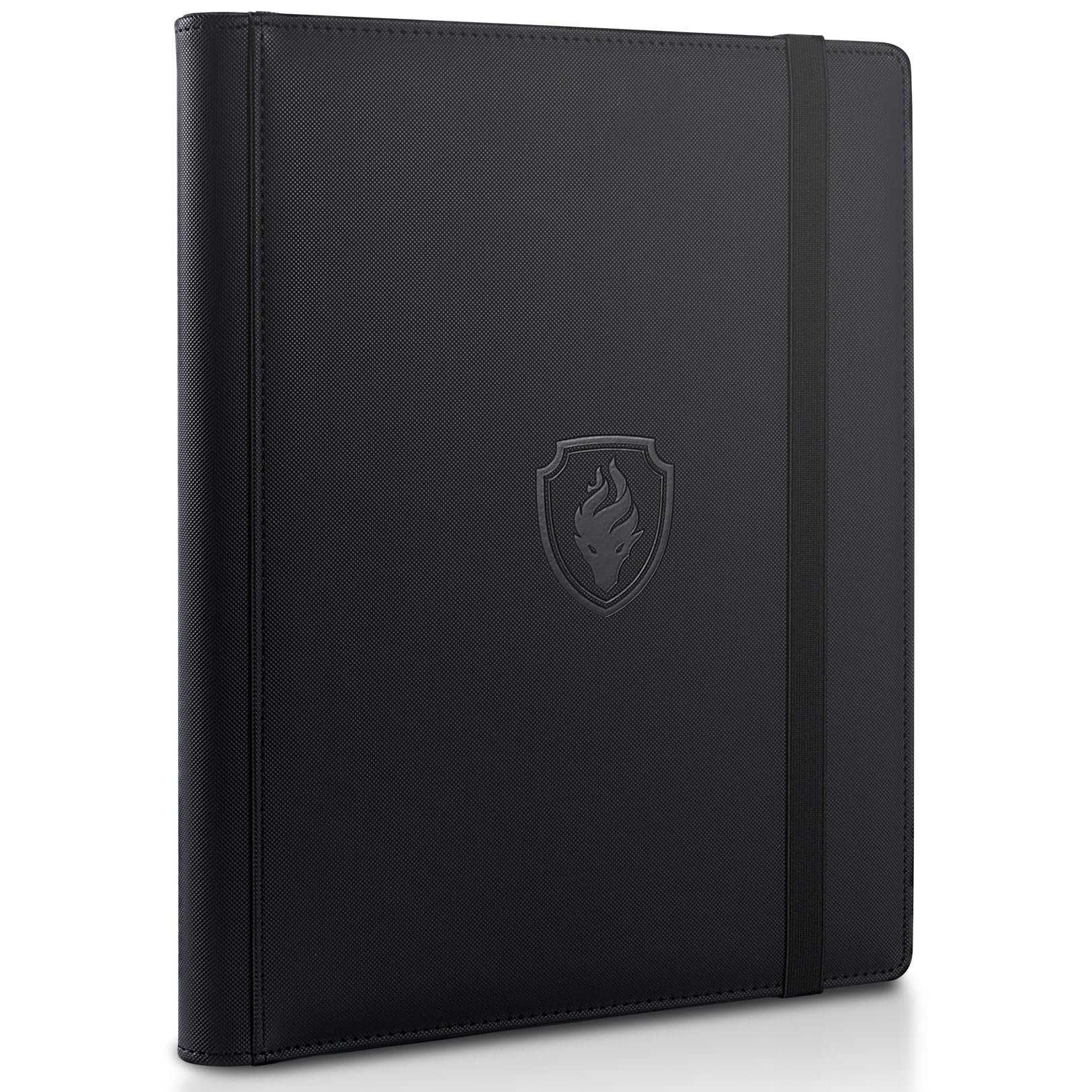 Premium 9-Pocket Trading Card Binder - Holds 360 Cards with PU Leather Cover for YuGiOh, MTG, TCG & Sports Cards | Durable Card Collection Album & Organizer | Perfect for Gaming Tournaments, Collectors & Card Storage