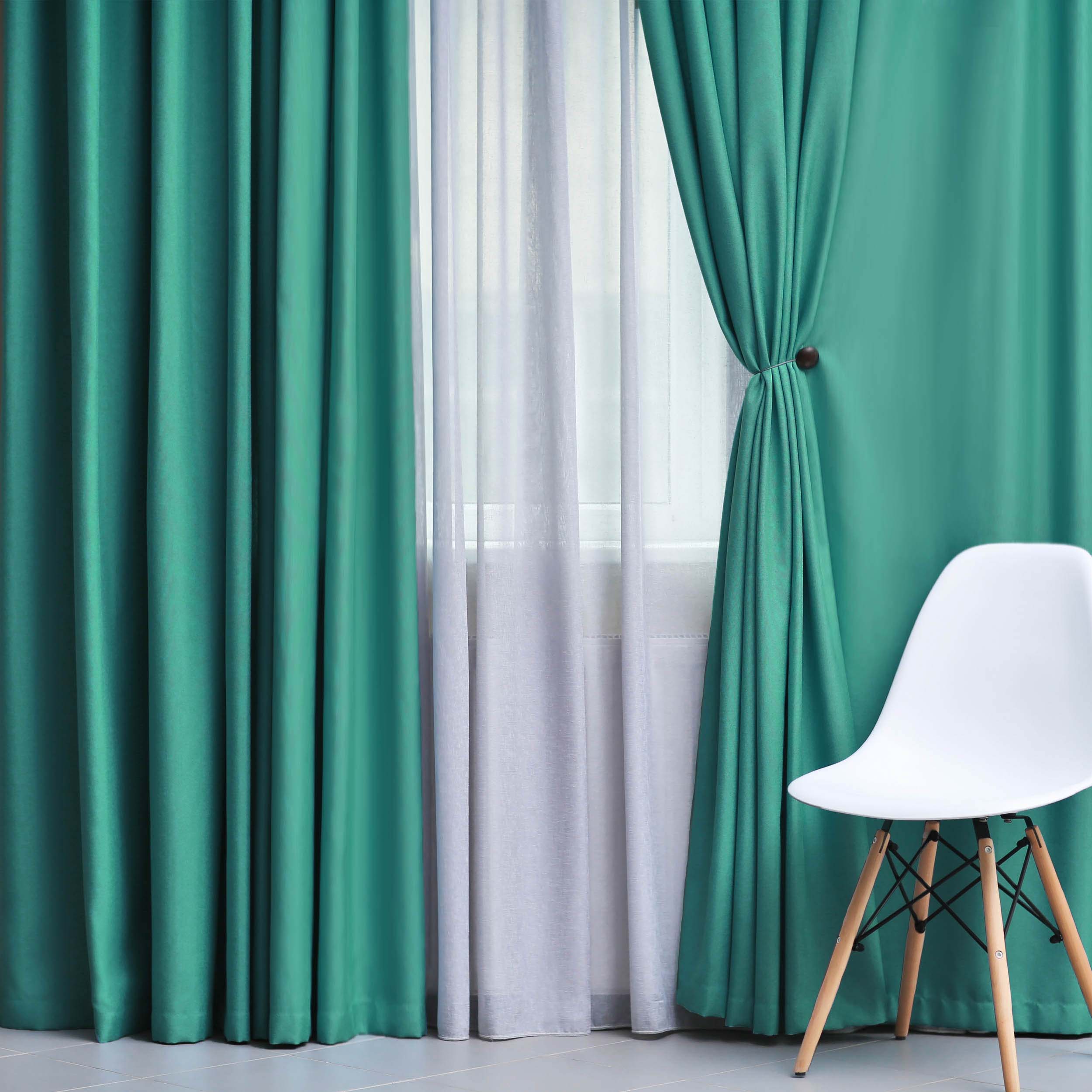 Blackout Curtains for Bedroom - Solid Classic Modern Grommet Curtain Set for Living Room, Nursery & Home Theater - Light Blocking Thermal Insulated Window Drapes