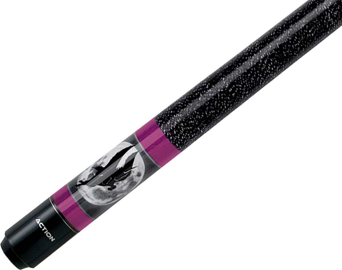 Action Unicorn Adventure Pool Cue - 18 oz Weight - Perfect for Billiards, Pool Games & Home Recreation
