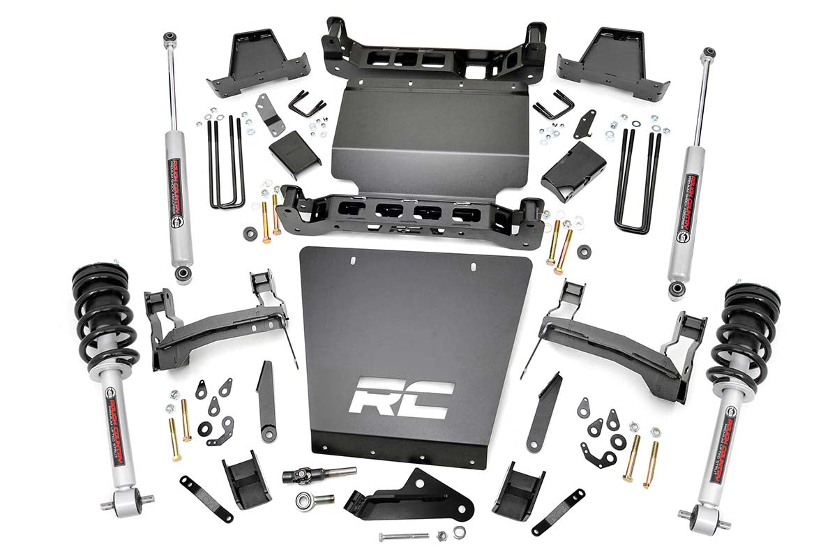 7 Inch Lift Kit with Brackets & N3 Struts for Chevy/GMC 1500 (2014-2016) - Heavy Duty Off-Road Suspension Upgrade | Model 29833 | Perfect for Truck Enthusiasts & Off-Road Adventures