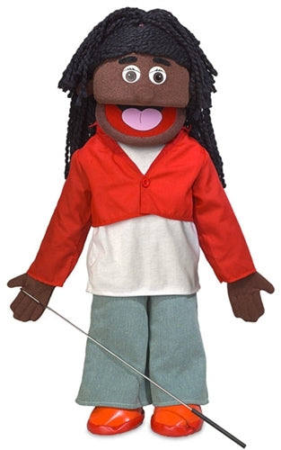 64 cm Penny Hand Puppet - Soft Plush Animal Puppet for Kids, Storytelling & Interactive Play - Perfect for Classroom, Theater & Home Use