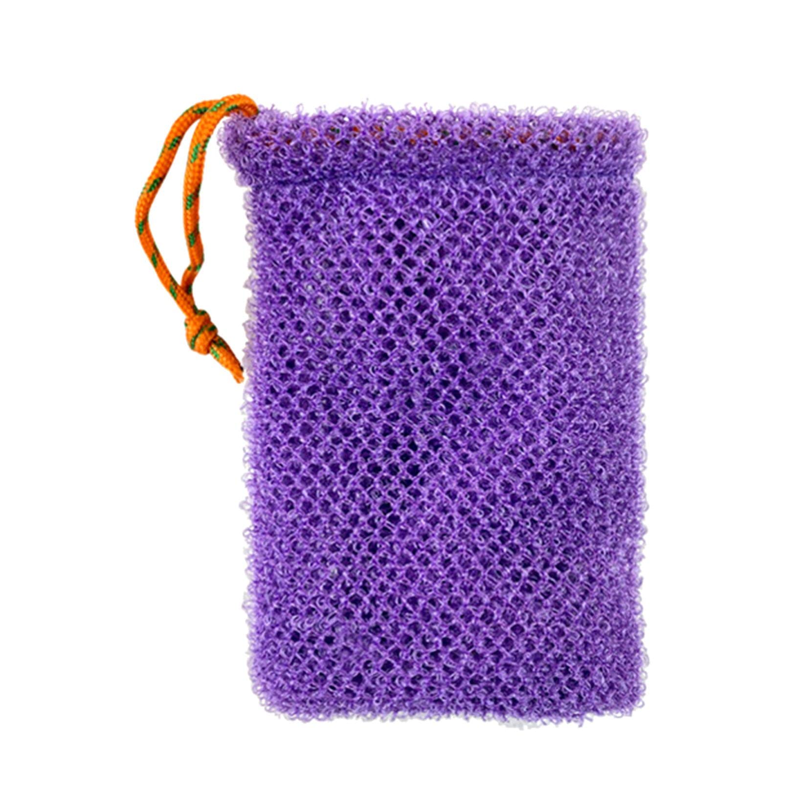 Nylon Mesh Soap Bag - Face Cleansing Foaming Net for Gentle Exfoliation | Foam Maker & Bubble Soap Pouch | Perfect for Facial Wash, Body Scrub & Travel Toiletries