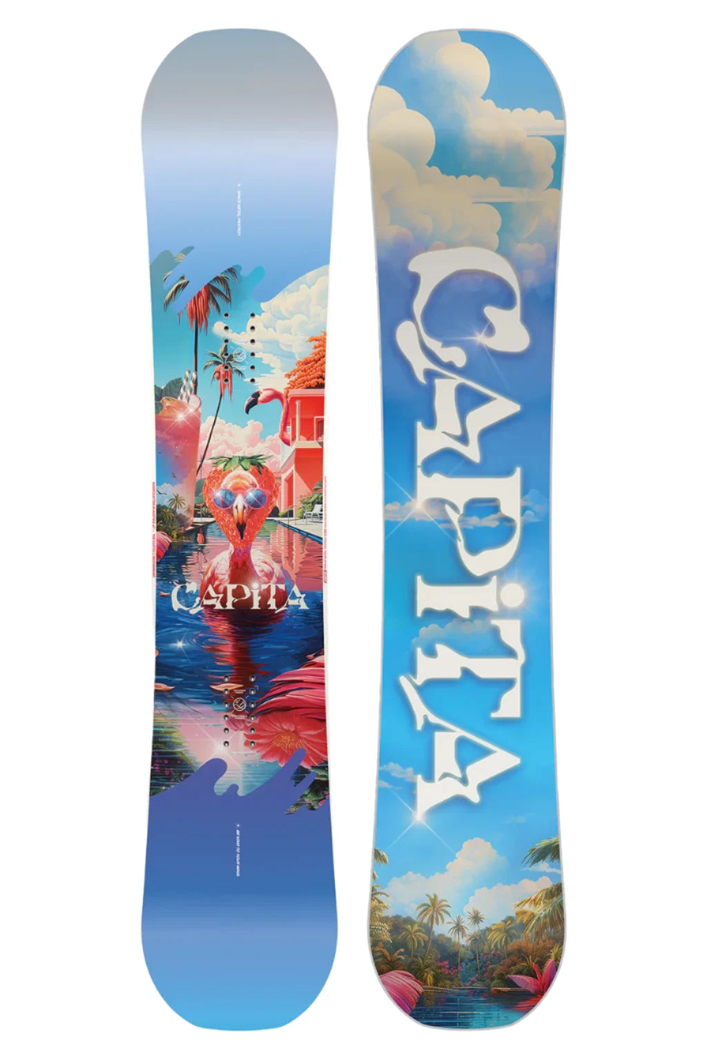 CAPiTA Women's Space Metal Fantasy Snowboard 2025 - All-Mountain Freestyle Snowboard for Women | Perfect for Powder, Park & Pipe Riding