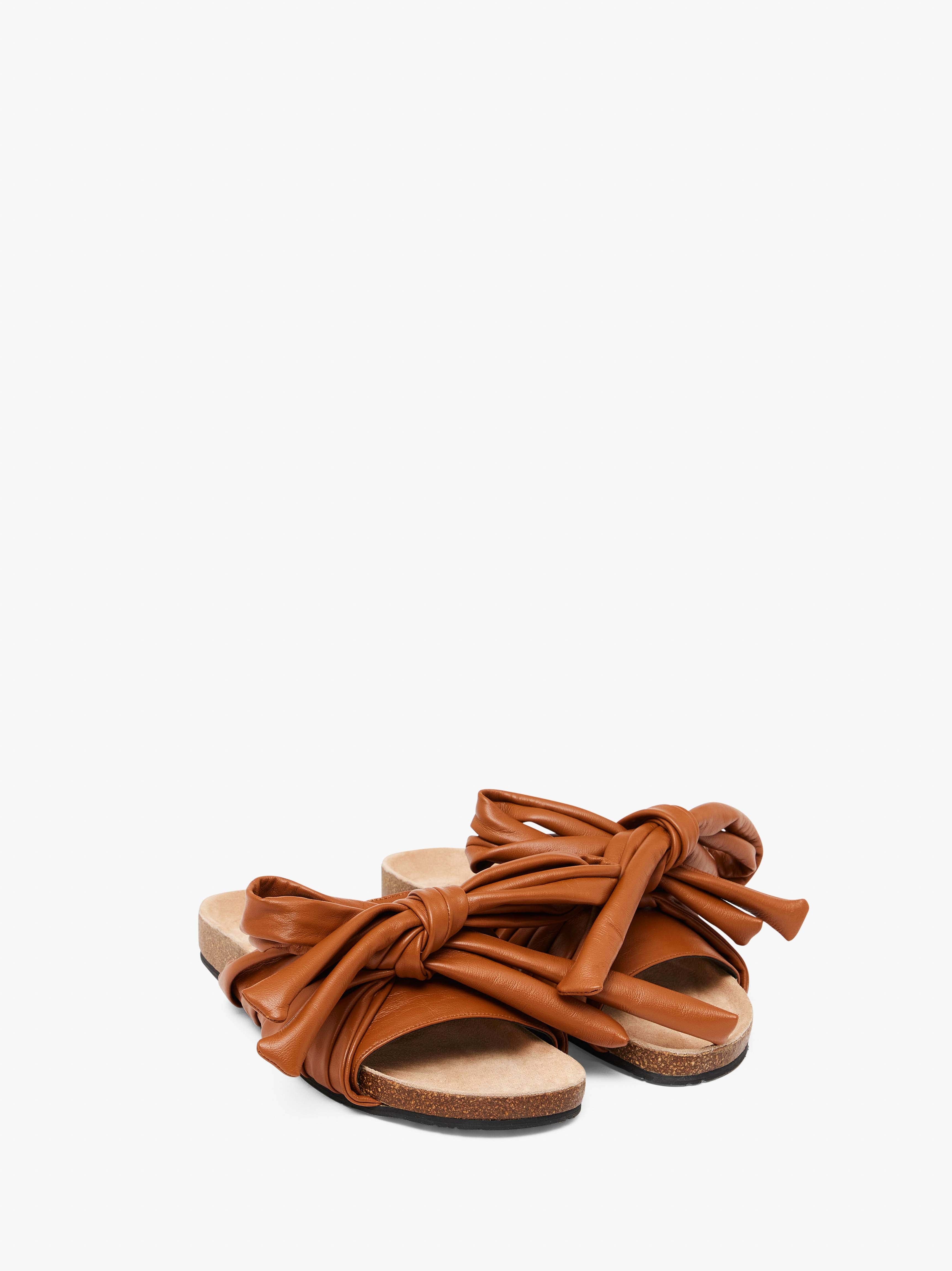 Women's Bow Flat Sandals - Comfortable Casual Summer Shoes for Beach, Walking & Outdoor Activities