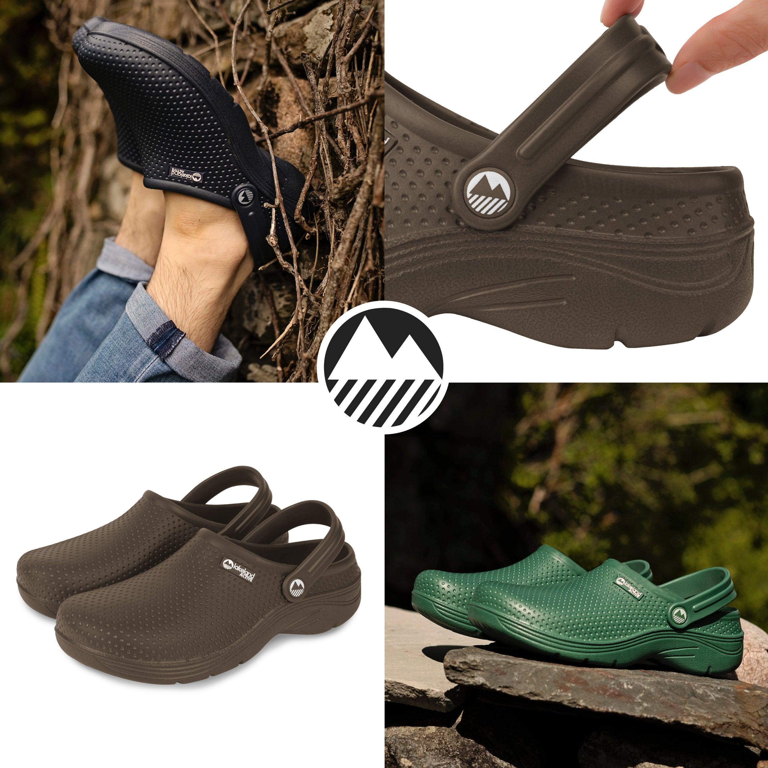 Men's Dockray Classic Garden Clogs - Comfortable Slip-Resistant Outdoor Shoes for Gardening, Yard Work & Beach Wear