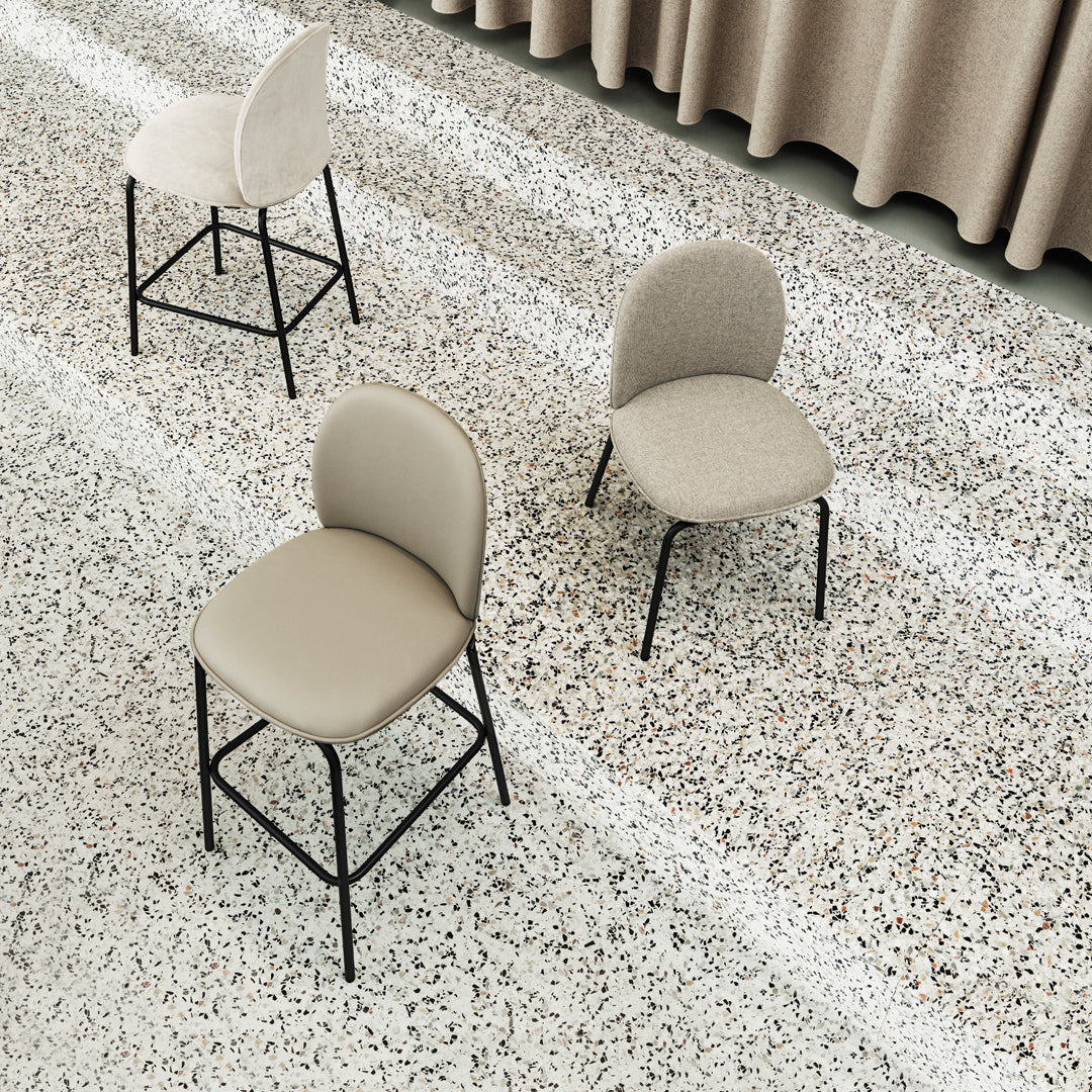Modern Ace Dining Chair - Sturdy Wooden Kitchen Chair with Padded Seat - Perfect for Dining Room, Kitchen, and Home Decor