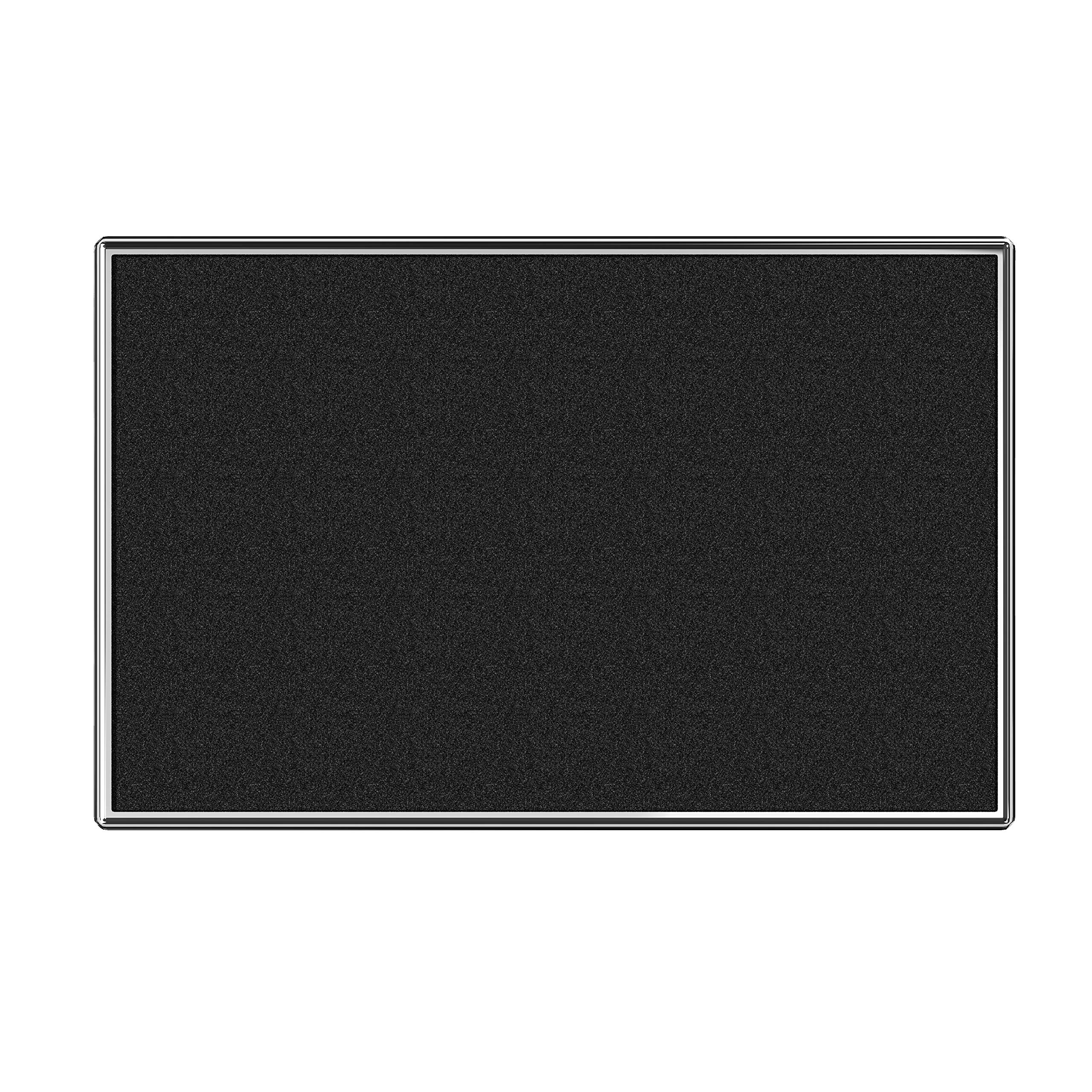 Premium M670CT Chrome Business Card Holder - Elegant & Durable Metal Card Case for Professionals - Perfect for Networking Events, Office Use & Corporate Gifts