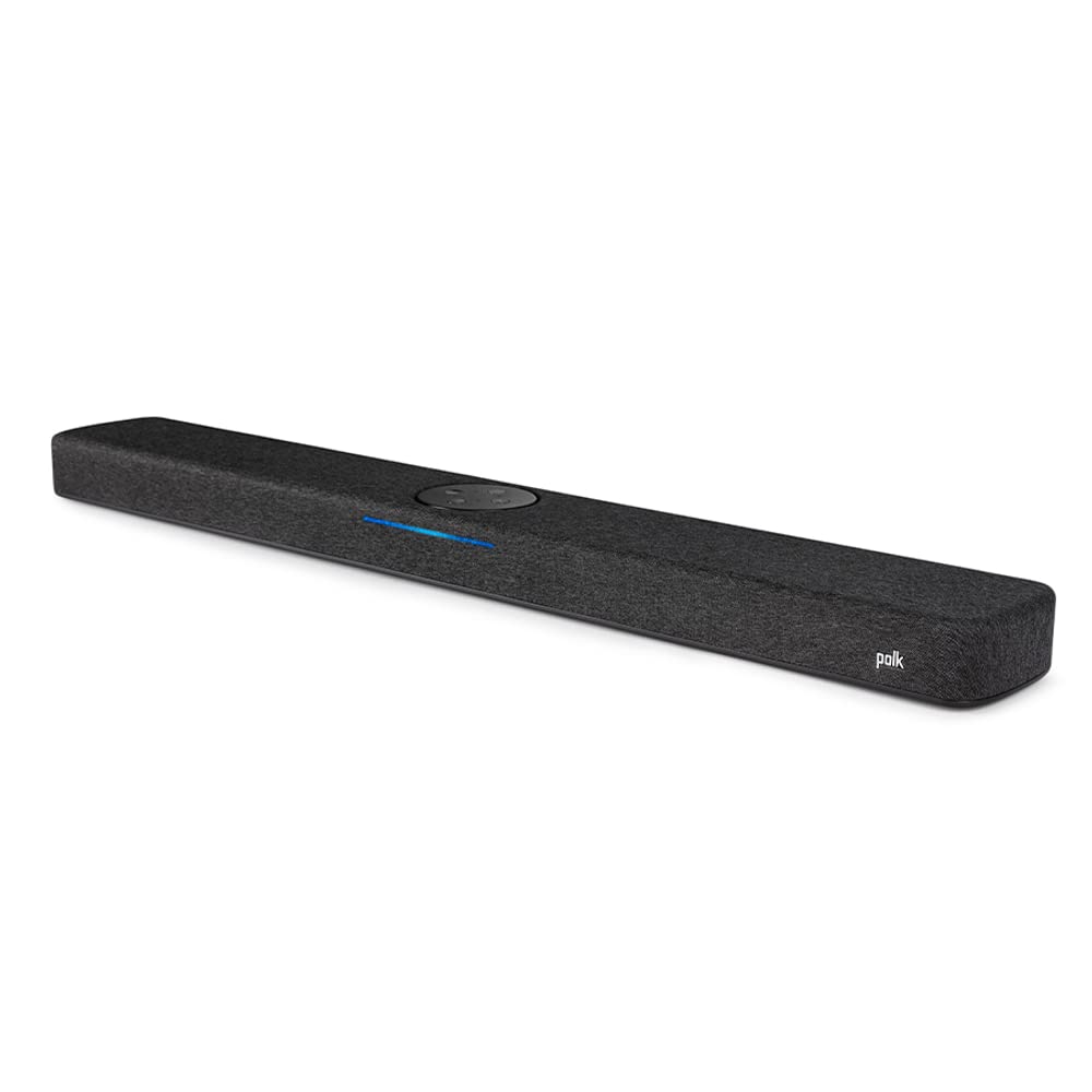 Polk Audio React Sound Bar with Dolby & DTS Virtual Surround Sound - Next Gen Alexa Built-in for Voice Control, Calls & Messaging - Expandable to 5.1 System with React Subwoofer & SR2 Speakers - Perfect for Home Theater, Gaming & Music Streaming