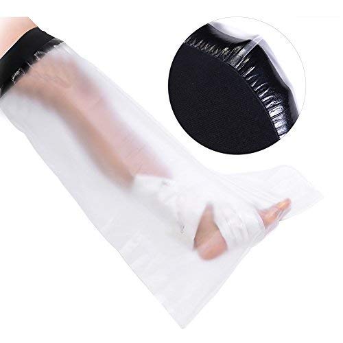 Waterproof Cast Cover for Leg, Knee & Foot - Shower Protector for Wounds, Fractures & Post-Surgery | FDA Approved | Ideal for Adults, Bathing & Daily Activities