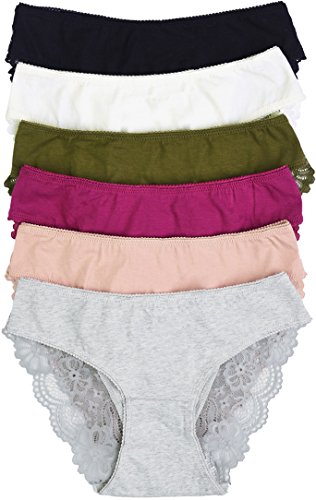 6-pack: Floral Lace Back Design