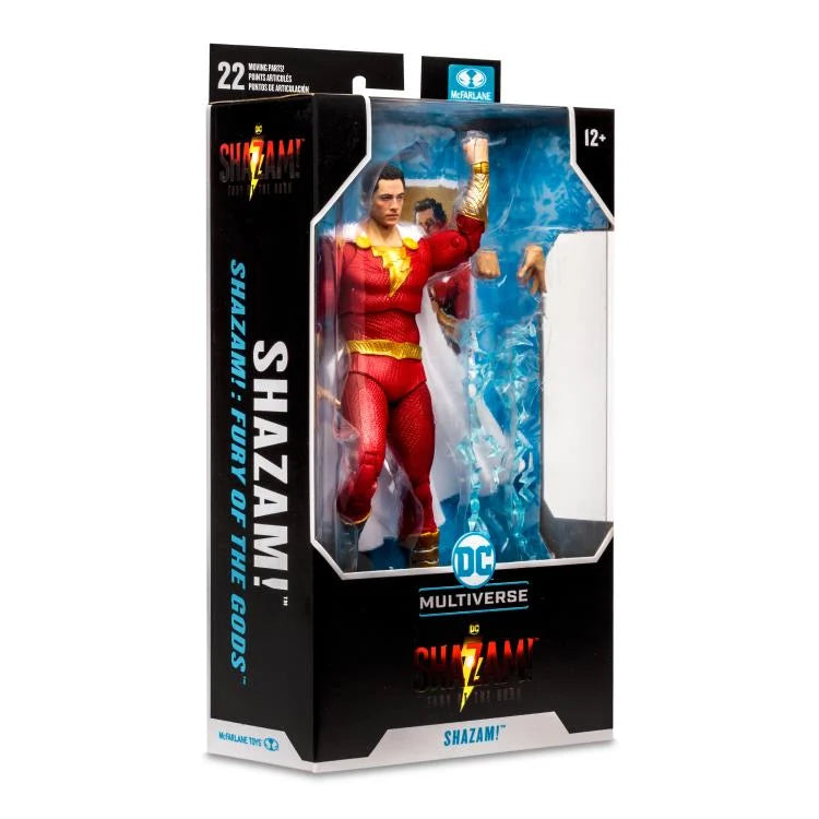 DC Multiverse Shazam! Fury of the Gods 7-Inch Action Figure - Collectible Movie Character Toy for Display & Play - Perfect for DC Fans, Collectors & Superhero Battles