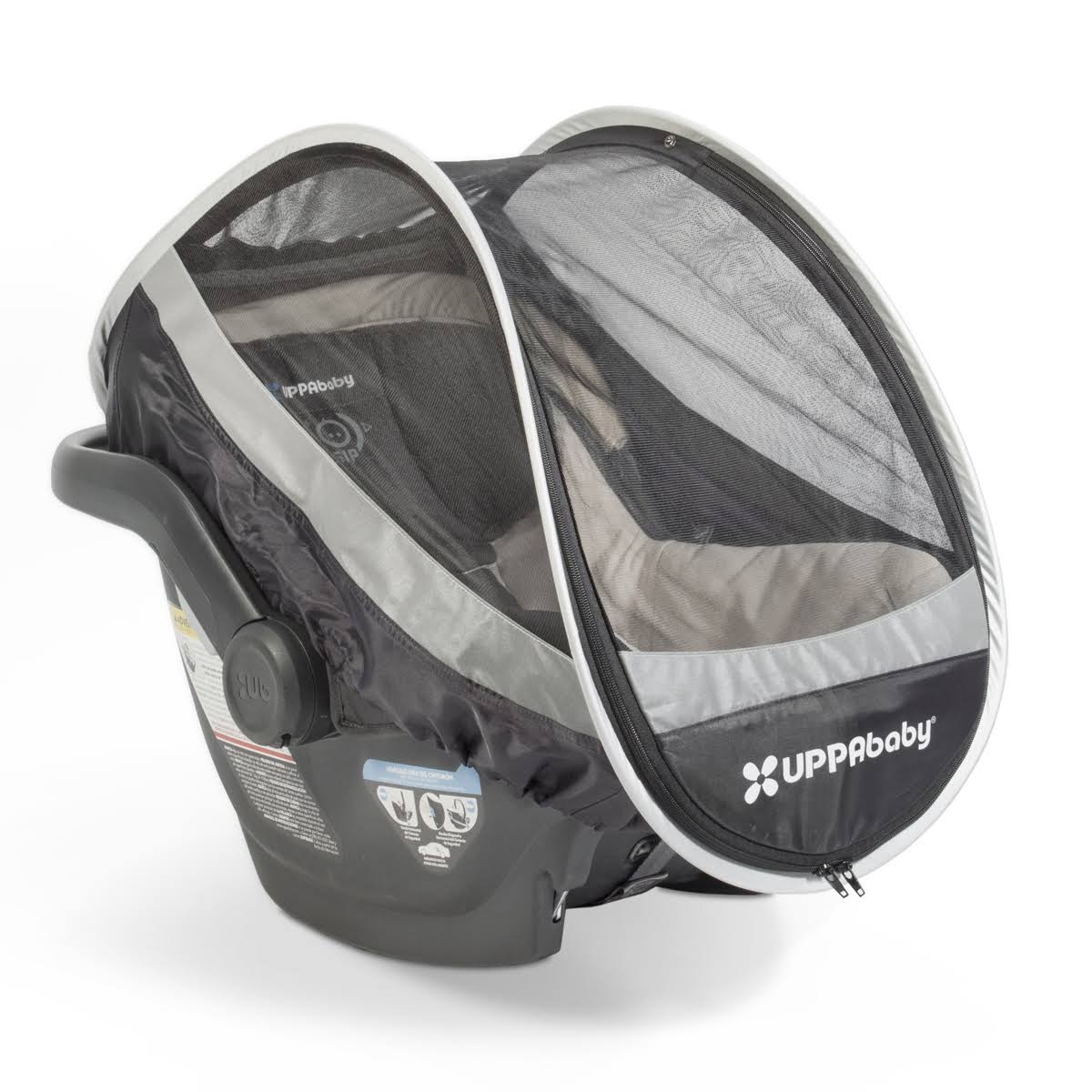 UPPAbaby Cabana Infant Car Seat Shade - UV Protection Sun Canopy for Baby Stroller & Car Seat - Perfect for Outdoor Walks, Beach Trips, and Summer Adventures