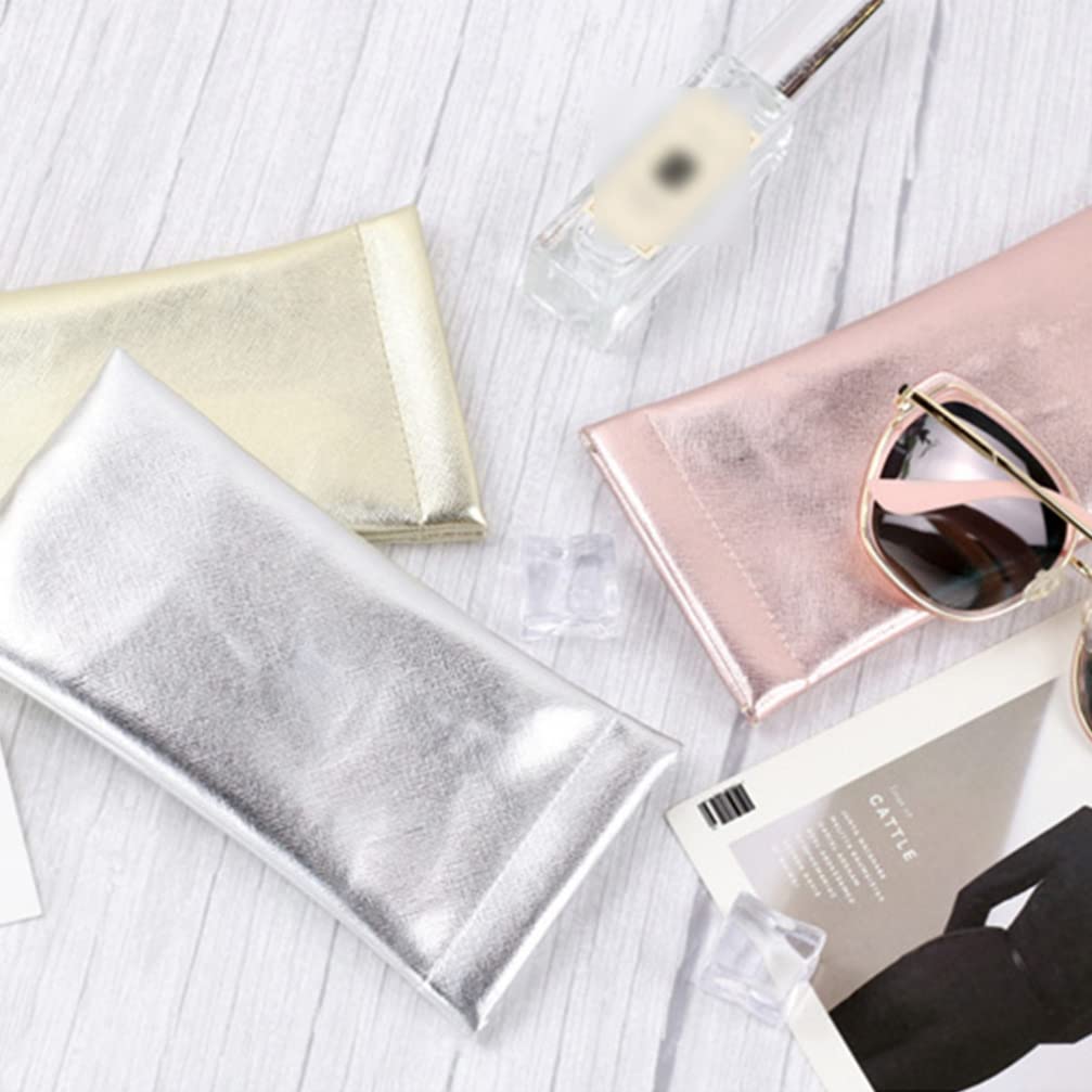 4-Piece Glasses Storage Bag Set - Eyewear Organizer Pouch for Sunglasses & Eyeglasses - Travel, Home & Office Accessories