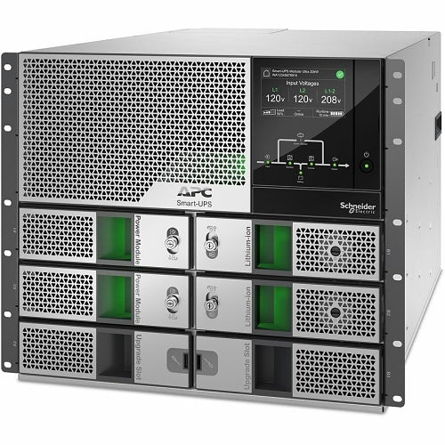 APC SRYL10K15RMXLT UPS Battery Backup - 10kVA/15kW Uninterruptible Power Supply for Data Centers, Servers & Critical Equipment - Reliable Power Protection for Business & IT Infrastructure