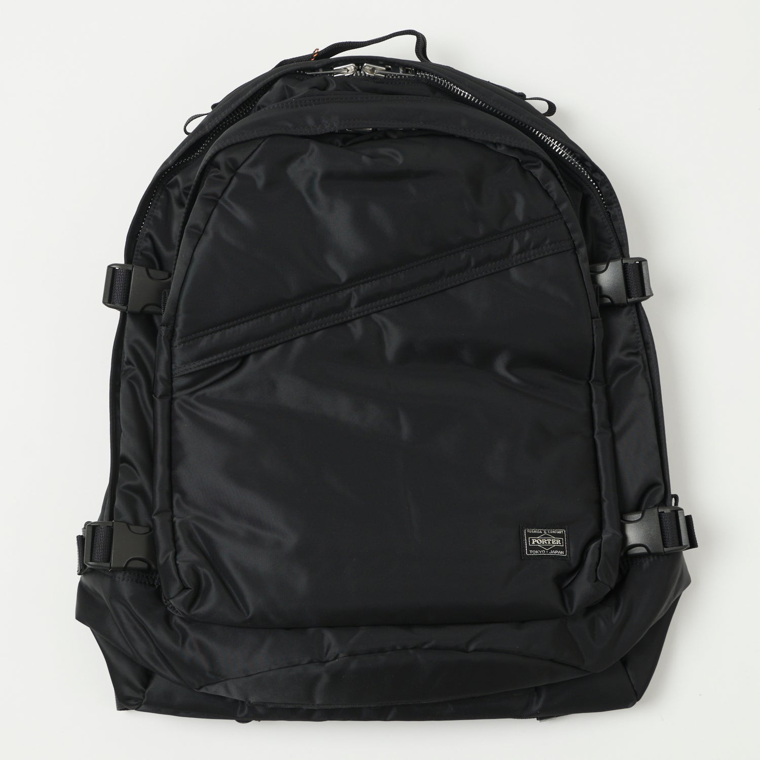 Porter Yoshida & Co. Tanker Daypack Backpack - Stylish & Durable Black Casual Backpack for Work, Travel & Daily Use