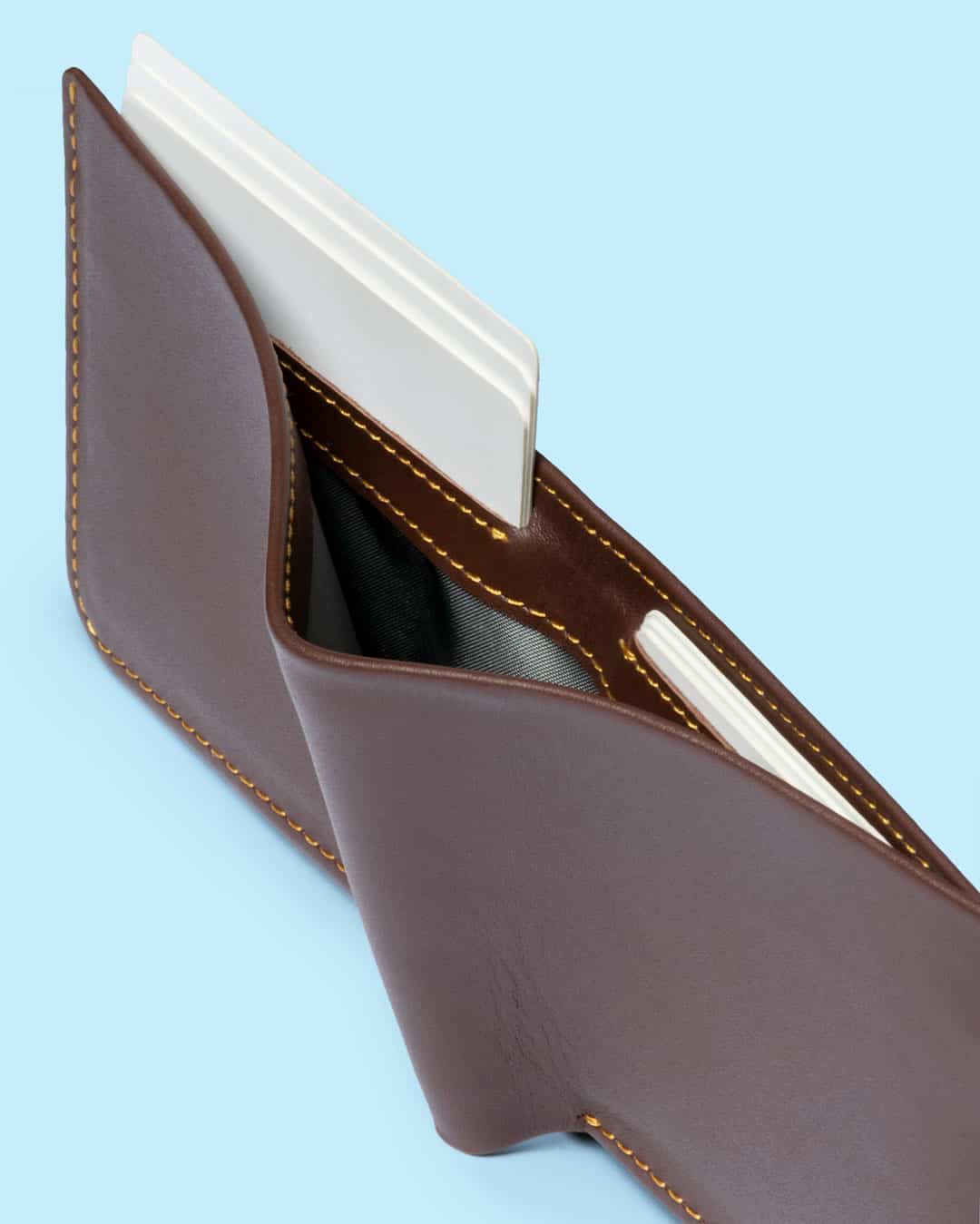 Slim & Lightweight Bifold Wallet for Men - RFID Blocking Minimalist Leather Wallet - Perfect for Everyday Carry, Travel & Business Use