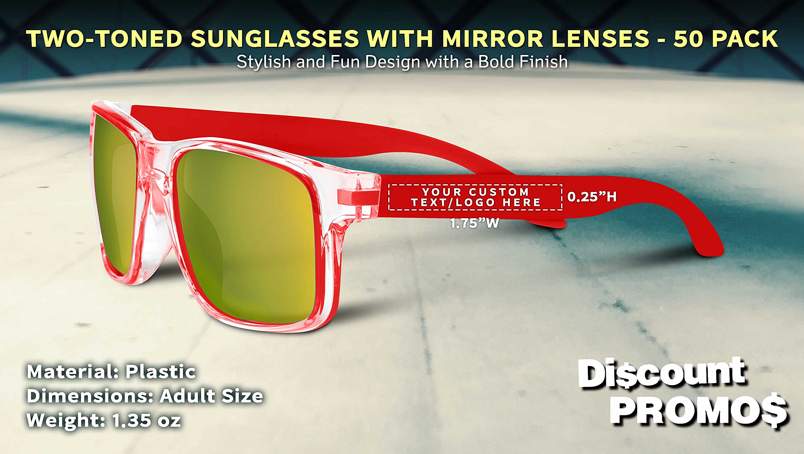 Stylish Mirror Lens Sunglasses for Men & Women - UV Protection, Polarized, Trendy Fashion Shades - Perfect for Driving, Beach, Outdoor Activities