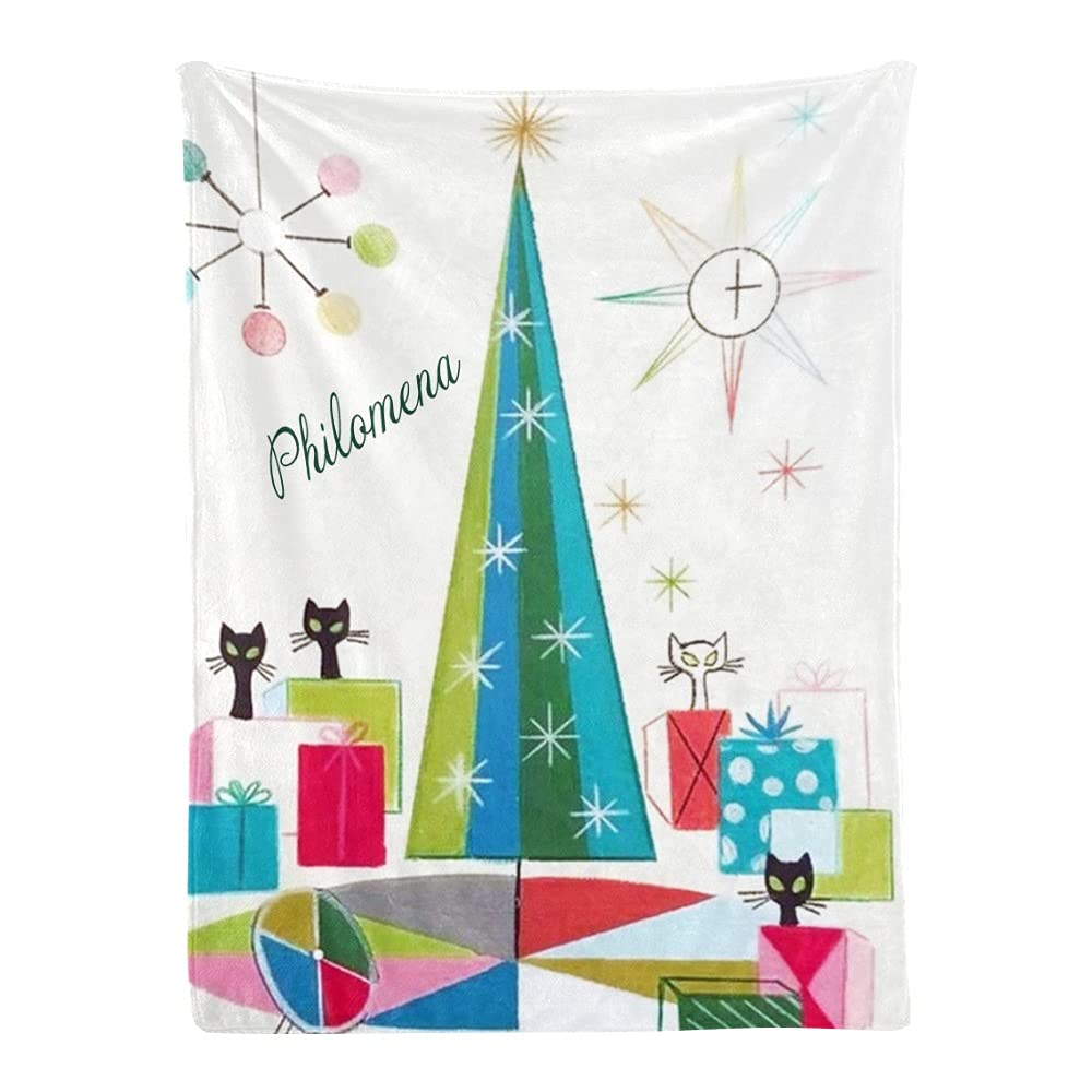 Custom Personalized Cat Baby Blanket with Name - 30