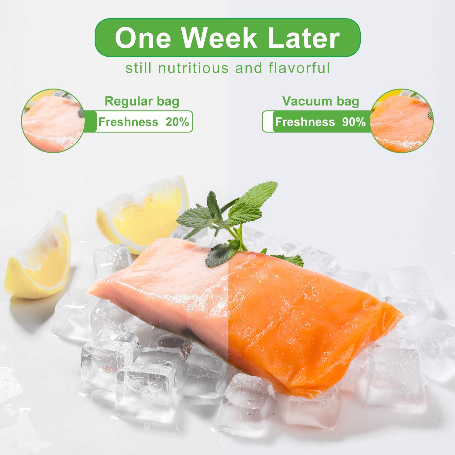 Premium Vacuum Sealer Bags - 6